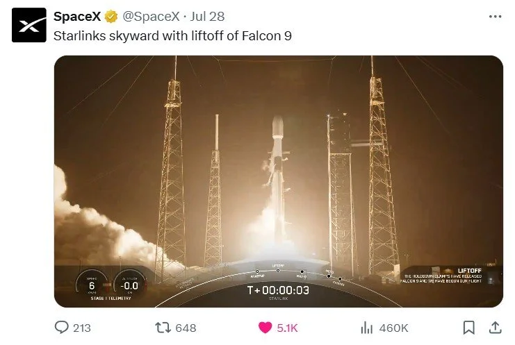 SpaceX Falcon 9 returns to action with three successful back-to-back ...