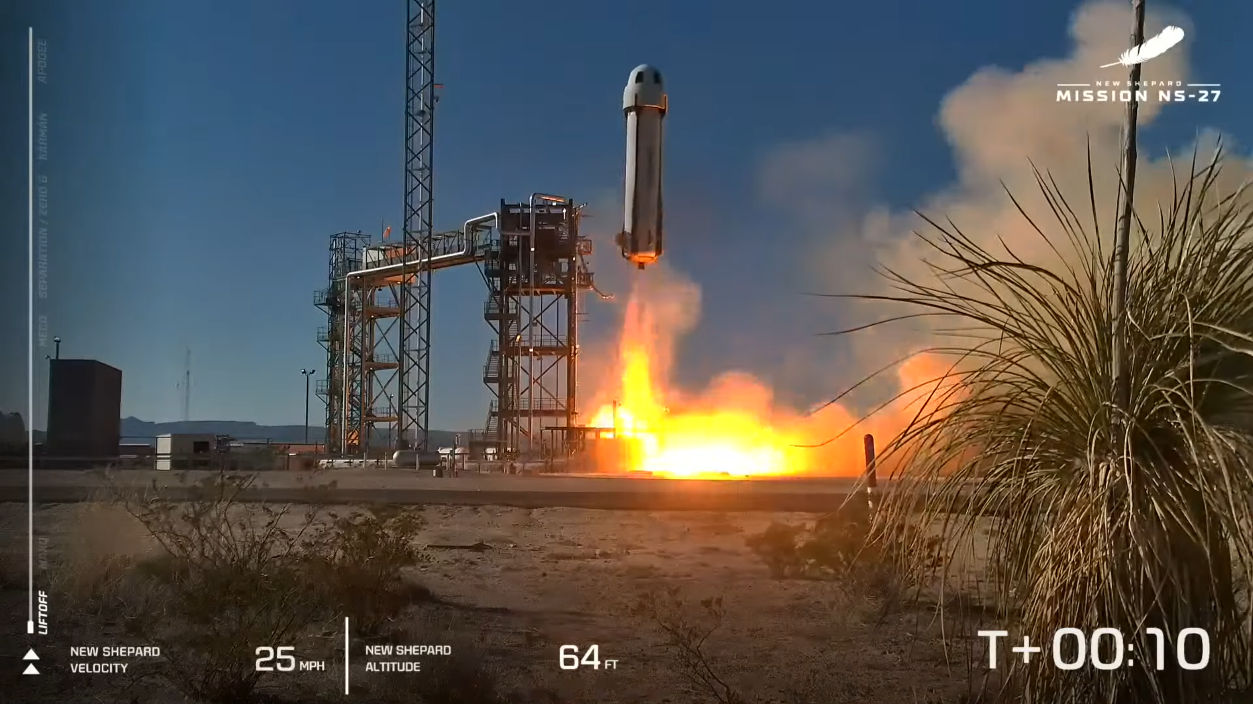 NS27 - Engines lit!
