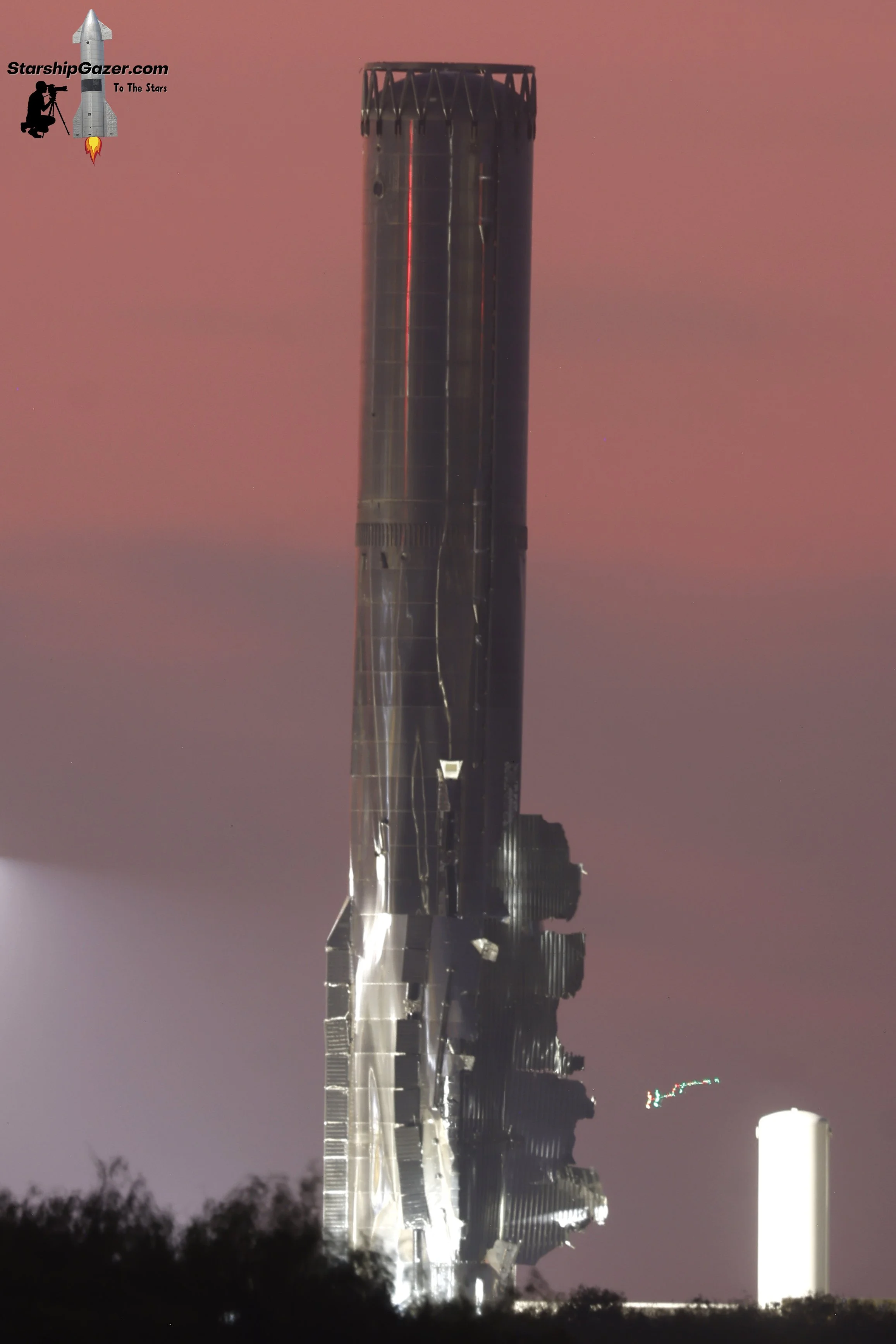 Booster 18 is destroyed during testing