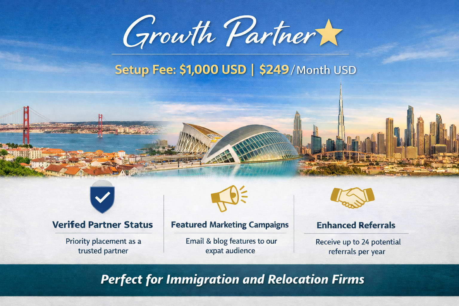 ⭐ Growth Partner (Most Popular)
