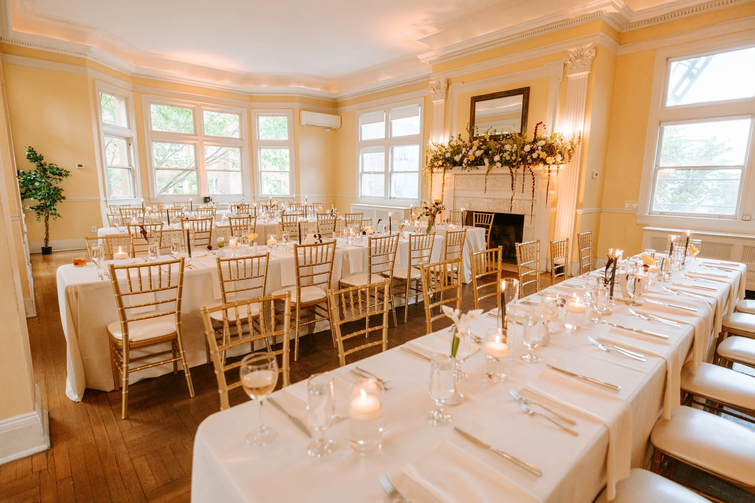 Reception ballroom at Josephine Butler Parks Center