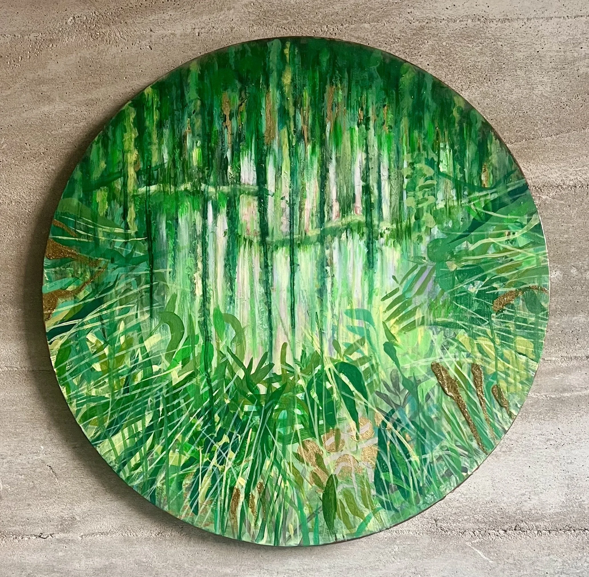 Rhys Franklin 
Clearing, 2026 
Acrylic on Canvas 
60x60cm.  