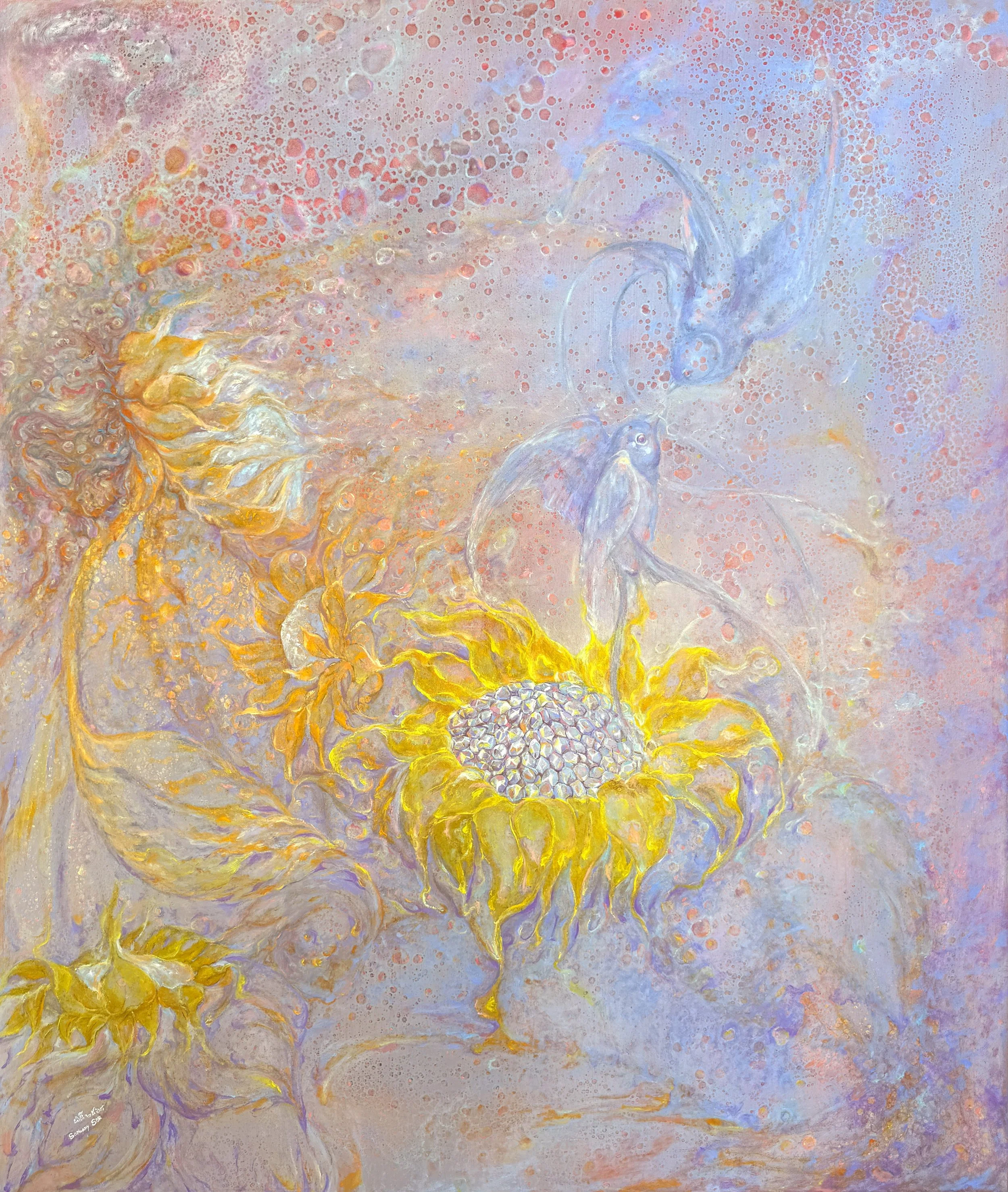 Sor Sophany (b.1989)
Equilibrium of Life, 2024
Oil on Canvas
110x130cm.