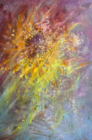 Sor Sophany (b.1989)
Tangible Bonds, 2025
Oil on Canvas
62x91cm.