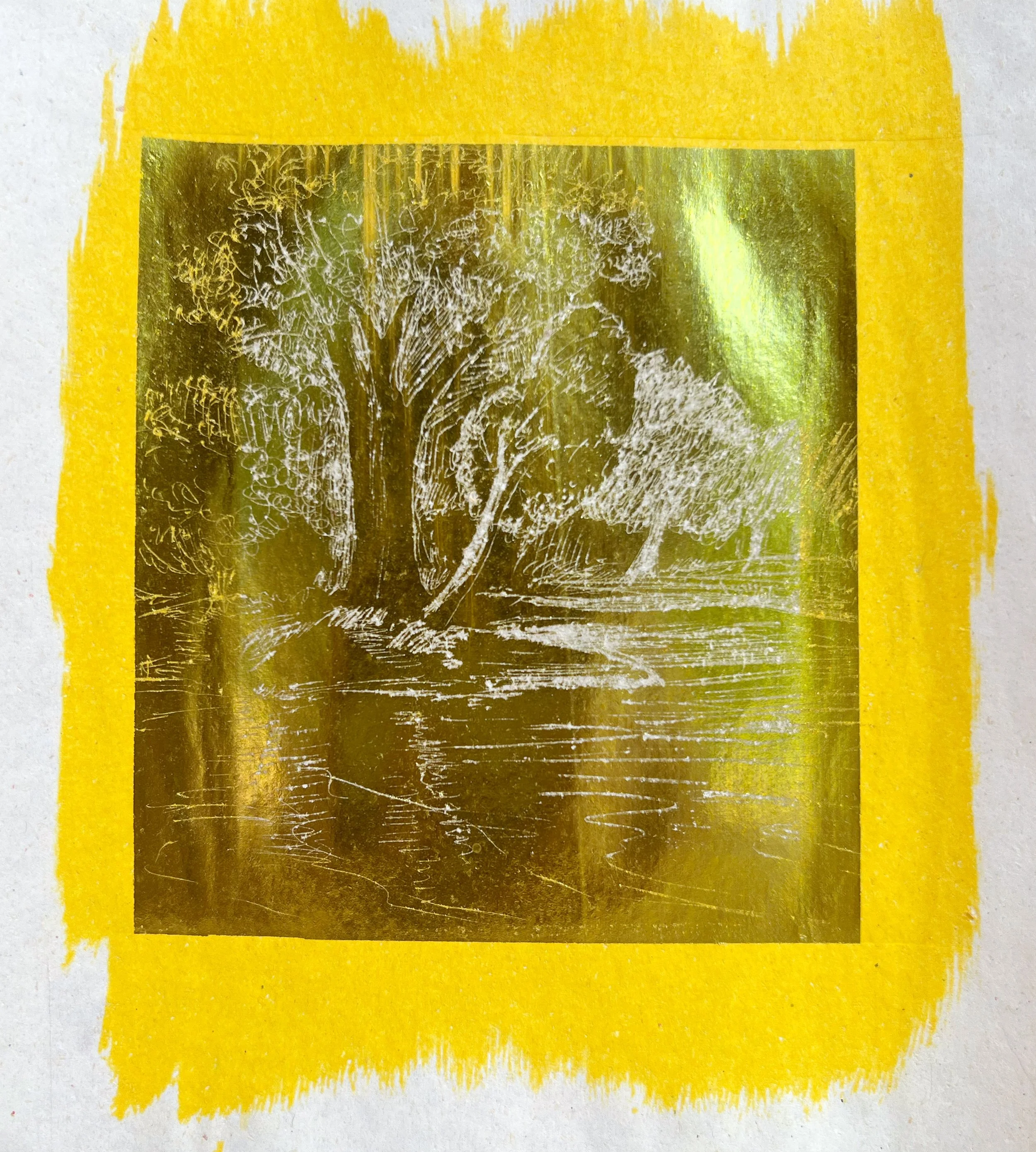 Ariel Mario Tudela  
Where There’s Smoke II, 2026 
Etched Joss Paper Sheets  
13x15cm. each  