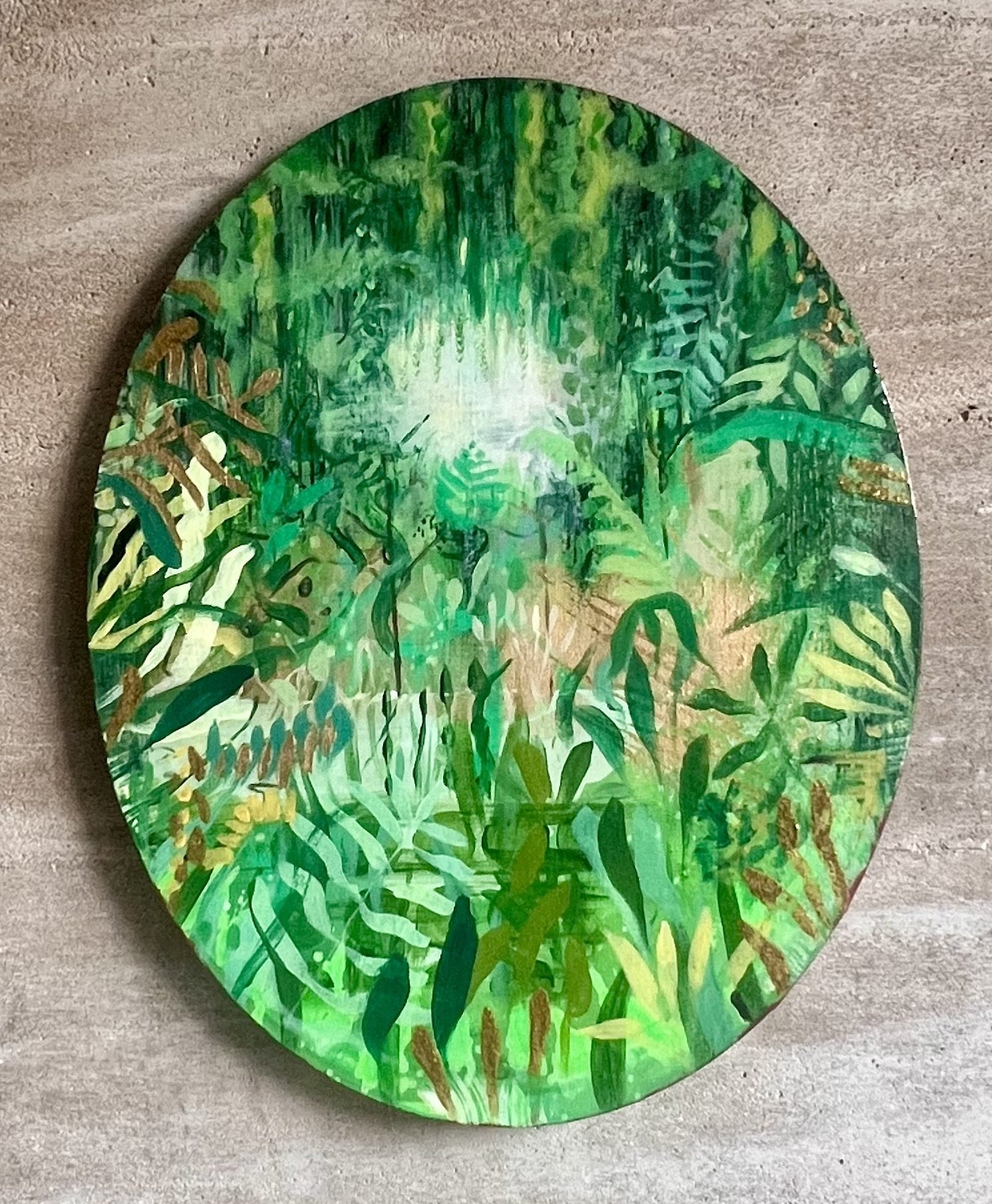 Rhys Franklin 
Passage, 2026 
Acrylic on Canvas 
50x40cm.