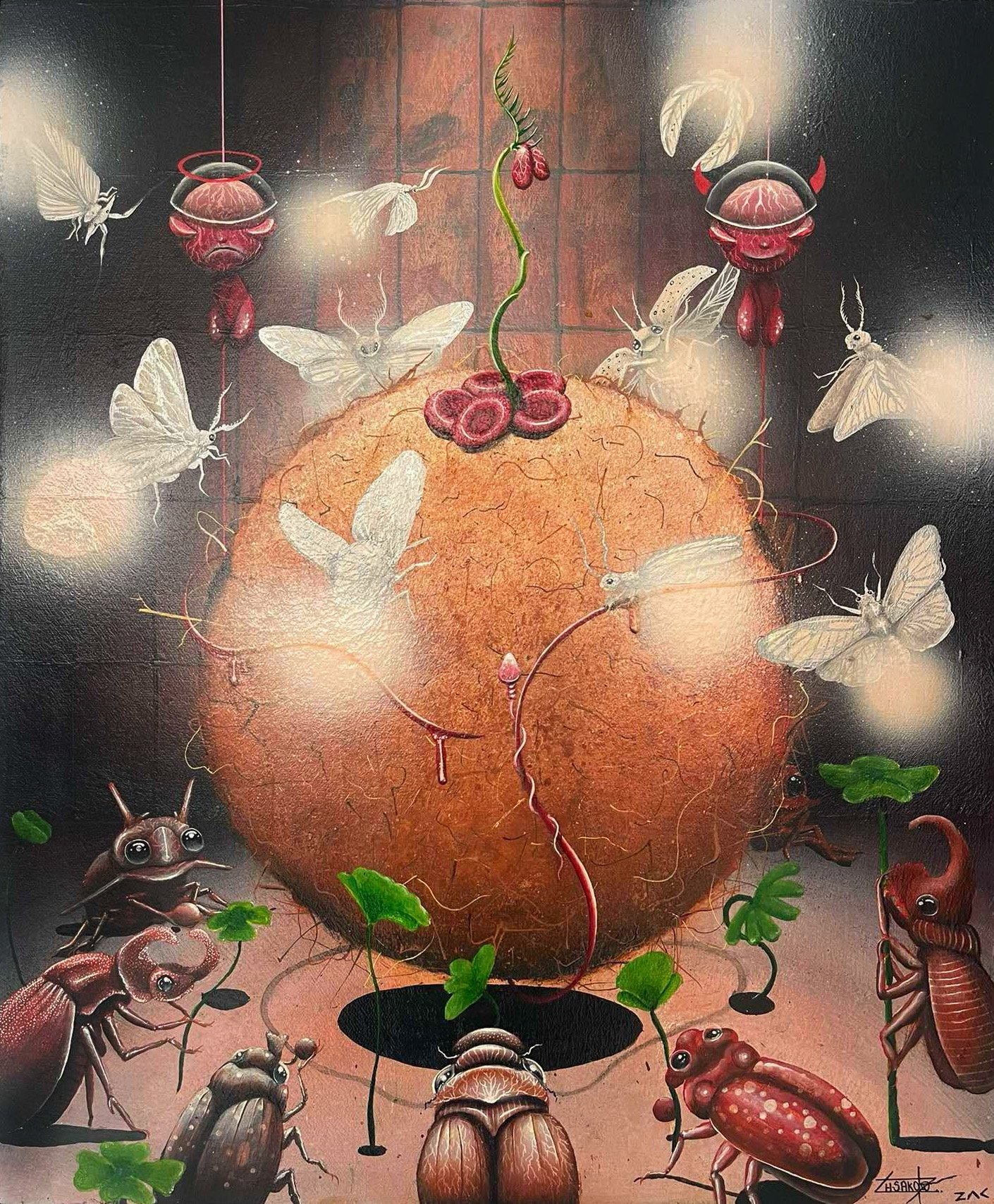 Houes Zak (b. 2001) 
Family Dinner
SOLD