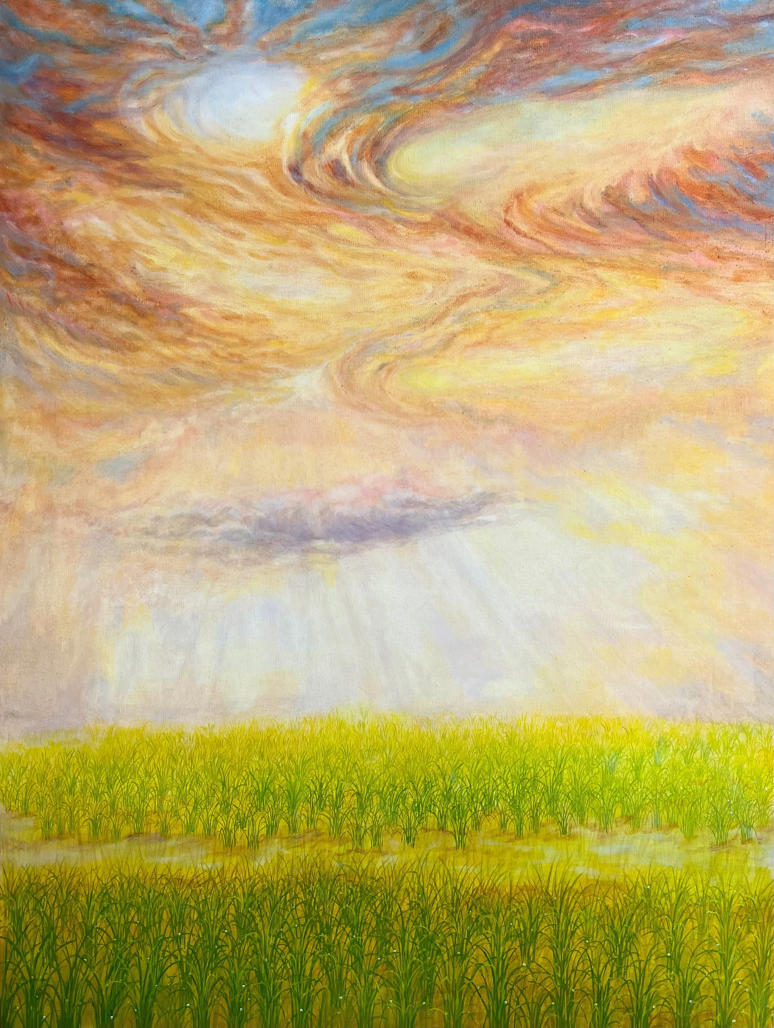 Loun Lon 
Sun Flare, 2024 
Oil on Canvas 
60x80cm. 