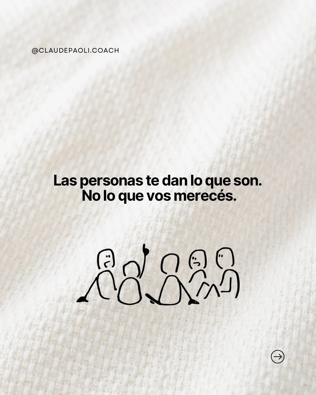 Las personas te dan lo que son. No lo que vos merec&eacute;s.

Y esto no es para justificar a nadie. Es para que dejes de negociar con tu autoestima.

Porque cuando alguien te da poco, te confunde, aparece y desaparece, no necesariamente habla de tu 