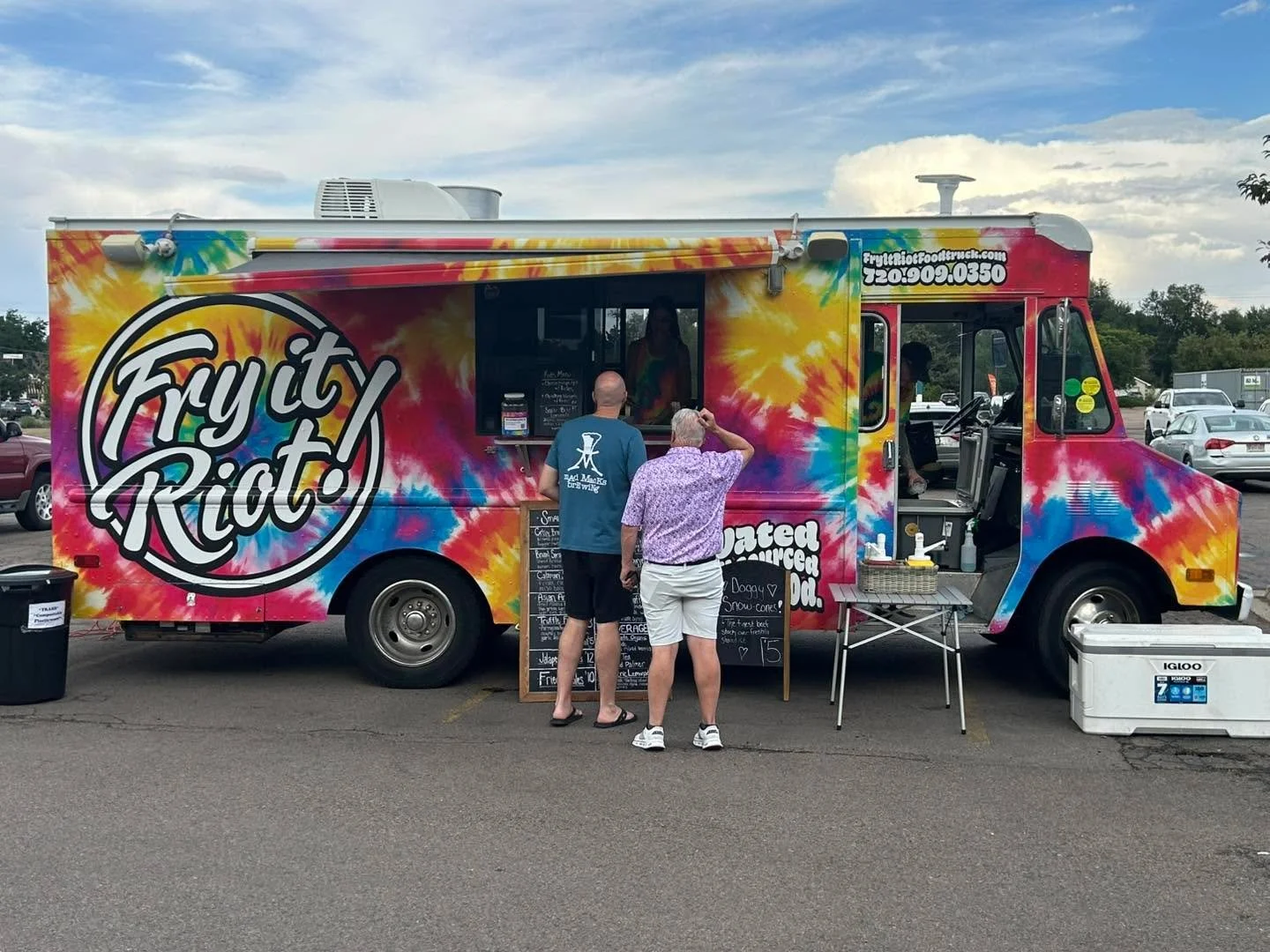 @followers. We have ourselves an awesome night here at the brewery. We have @fryriot hanging out in the parking lot. We also have a DJ playing hits from all times and styles. Plus it&rsquo;s National IPA day. We released 3 new IPAs