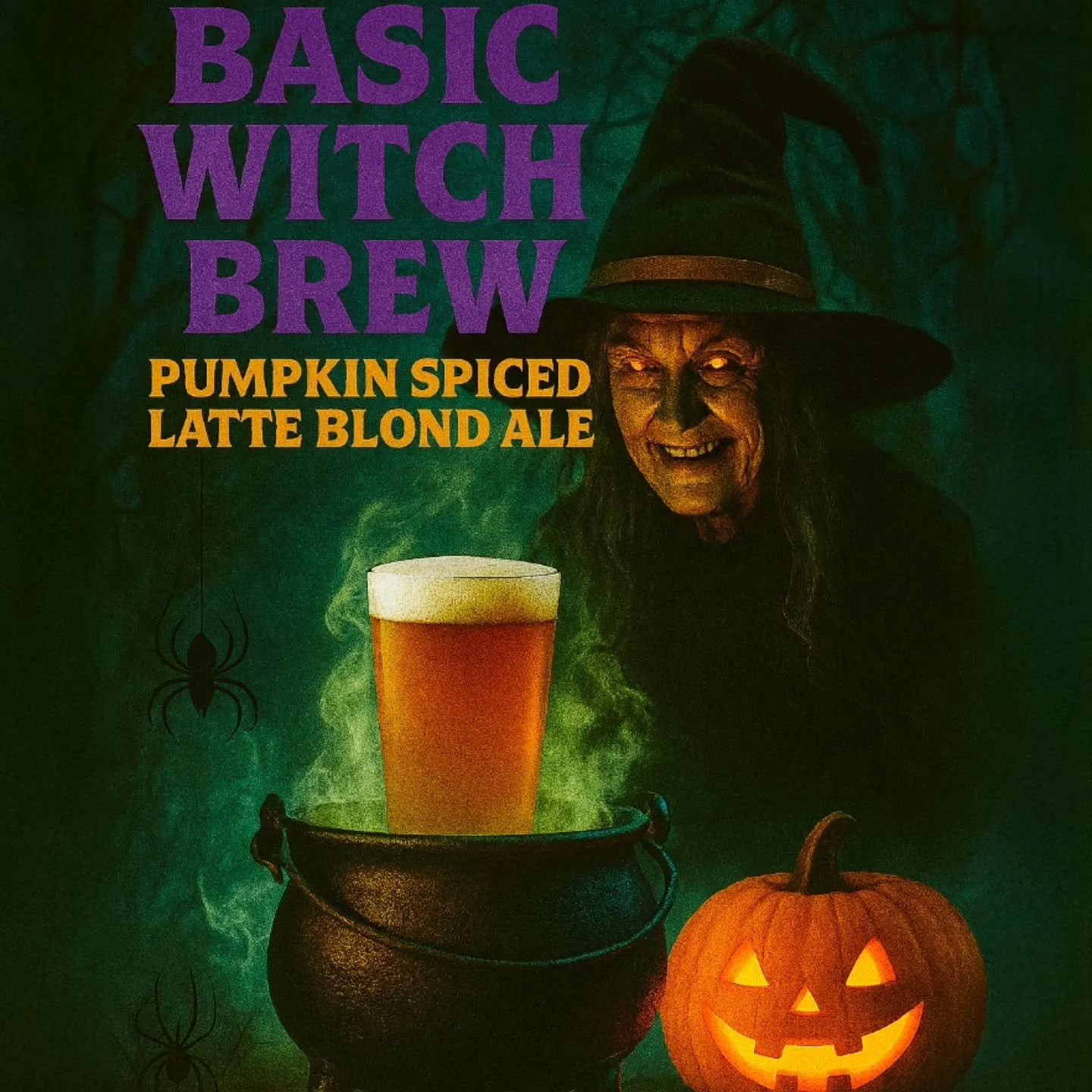 New Beer Release: Basic Witch - Coffee, Pumpkin Blonde Ale 5.6%

Our delicious blonde ale got an upgrade. We added 2 ton of coffee from Incognita Coffee roasters. With your favorite PUMPKIN. We also added some spices that you would typically find in 