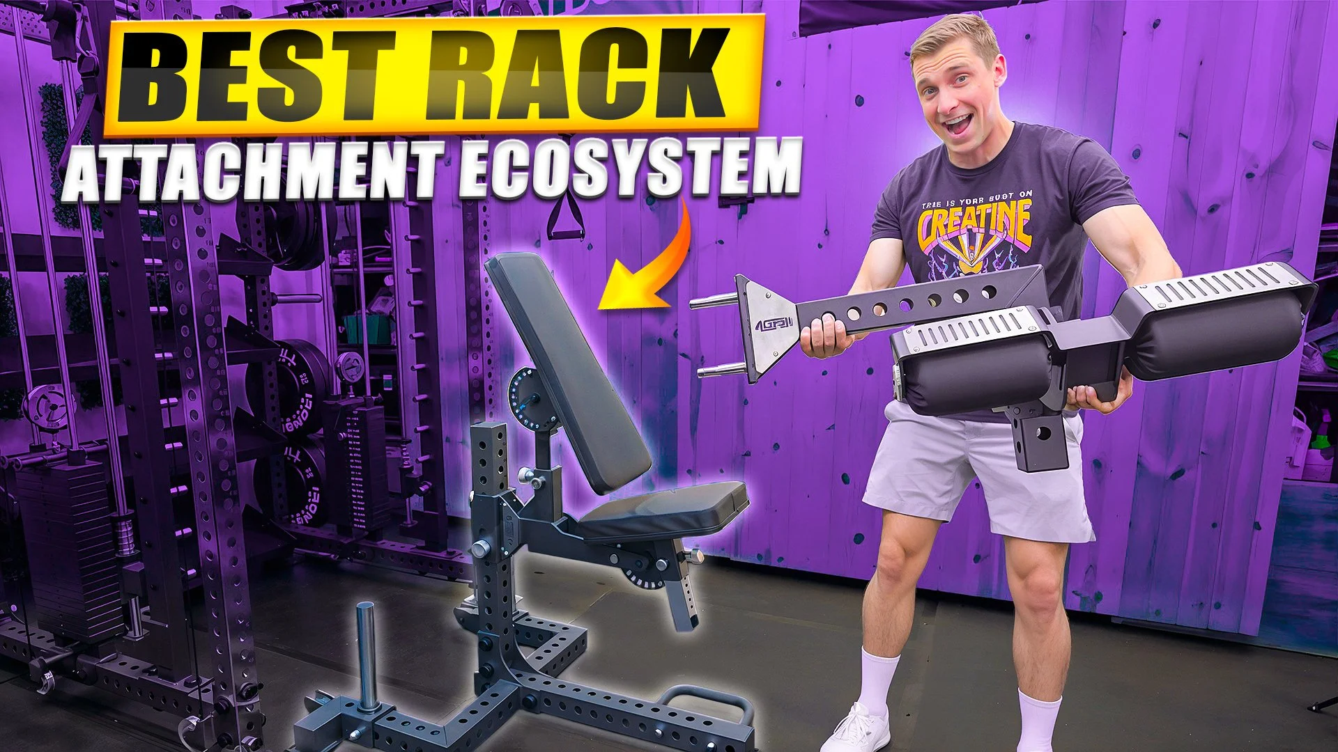 GetRXd RX3 Attachments Series Review: Optimus Pad, Military Bench, Center Post, Lat Pull/Low Row