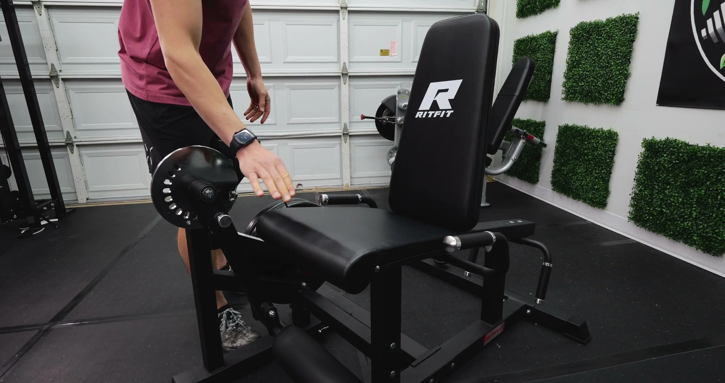 RitFit PLC01 2-in-1 Leg Extension and Leg Curl Machine Review