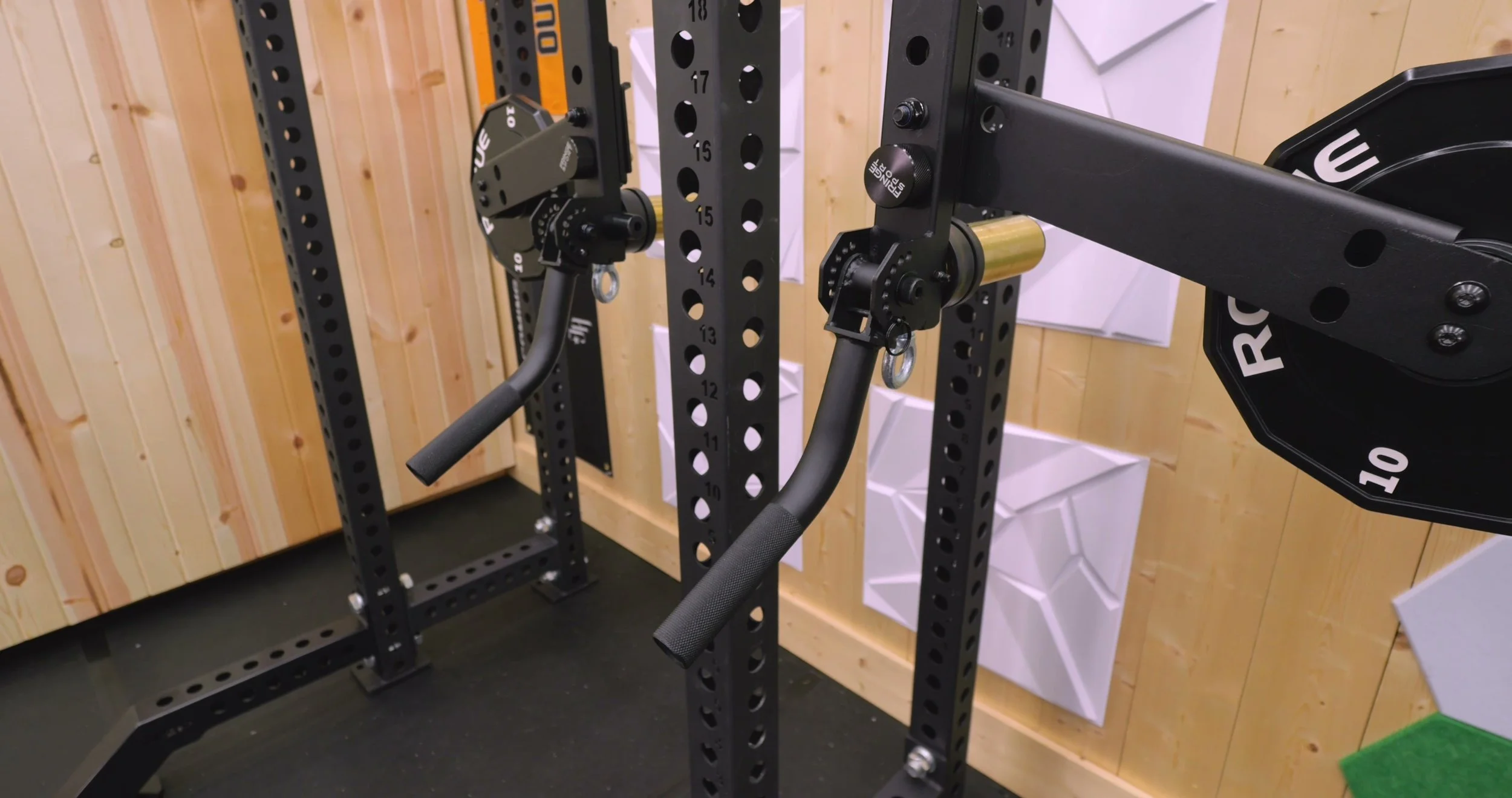 dragonfly attachment resistance arm with dual weight horns for curve adjustment