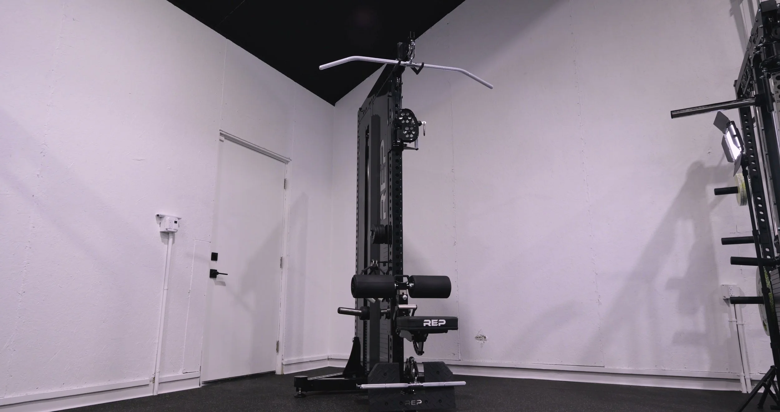 REP Fitness Adonis Cable Tower fully set up in the gym