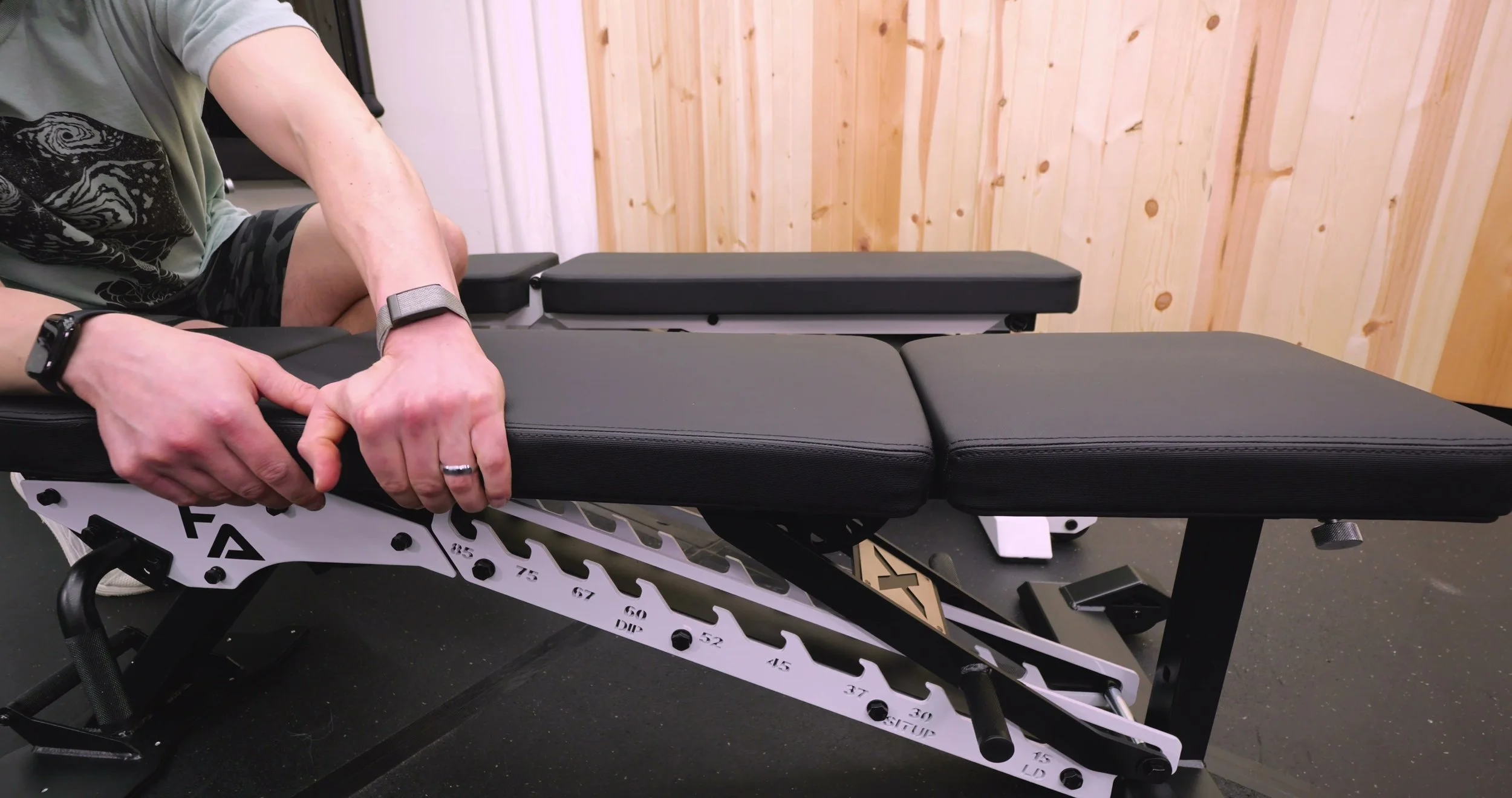 Close-up comparison of the ABX and Nighthawk bench pads