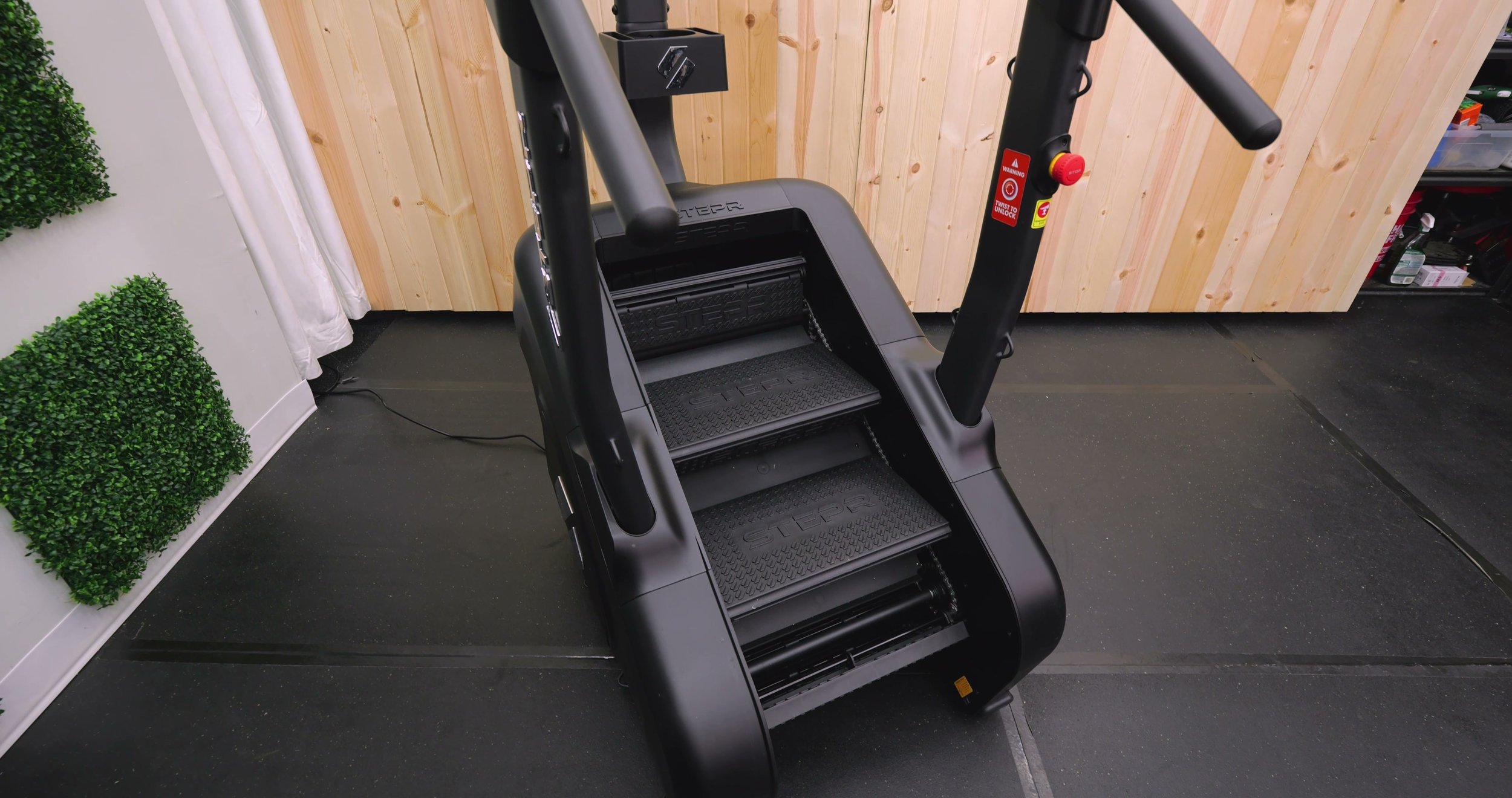 STEPR stadium steps close-up