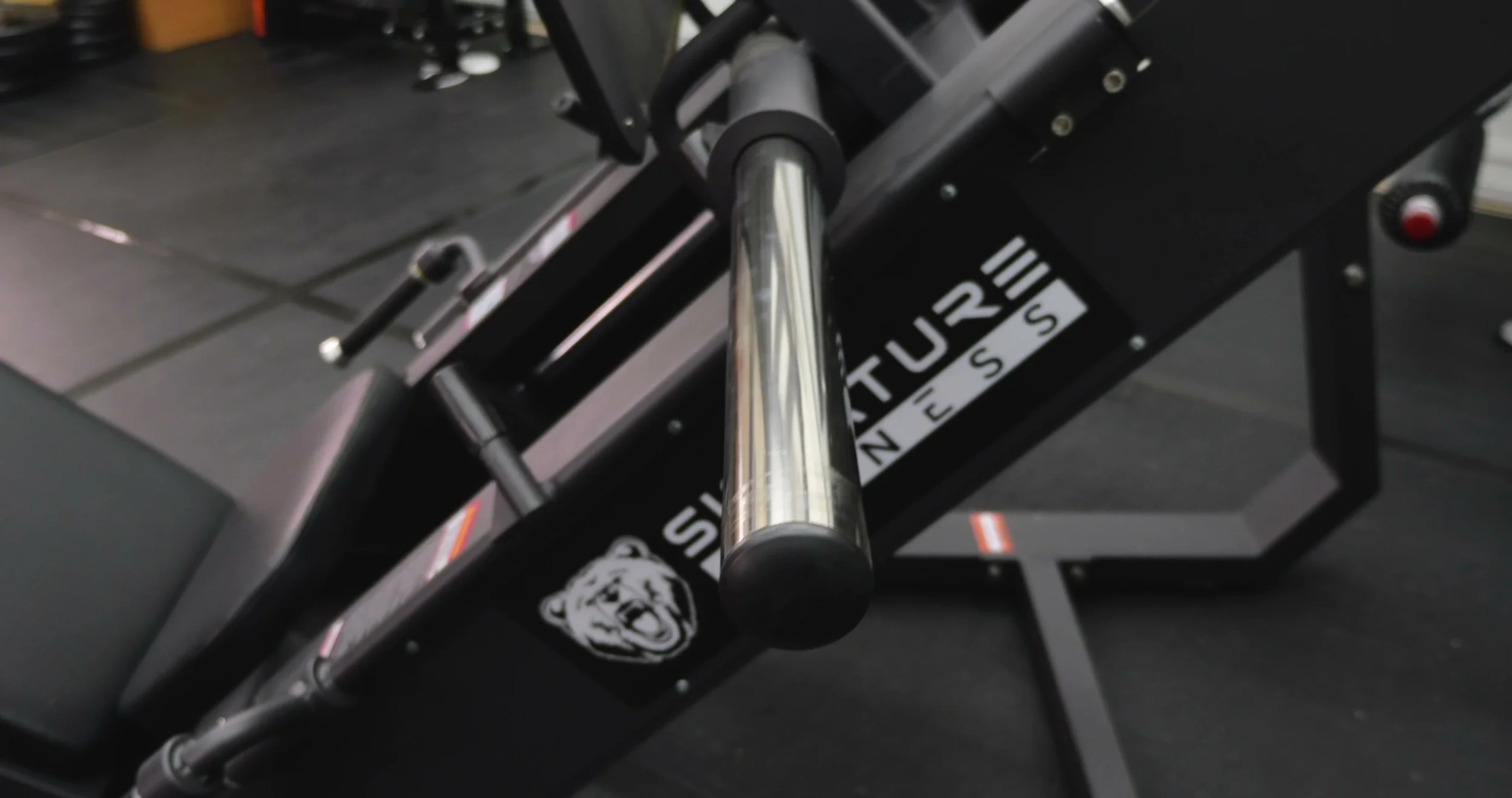 side view showing removable cross weight horn and main trolley weight horns