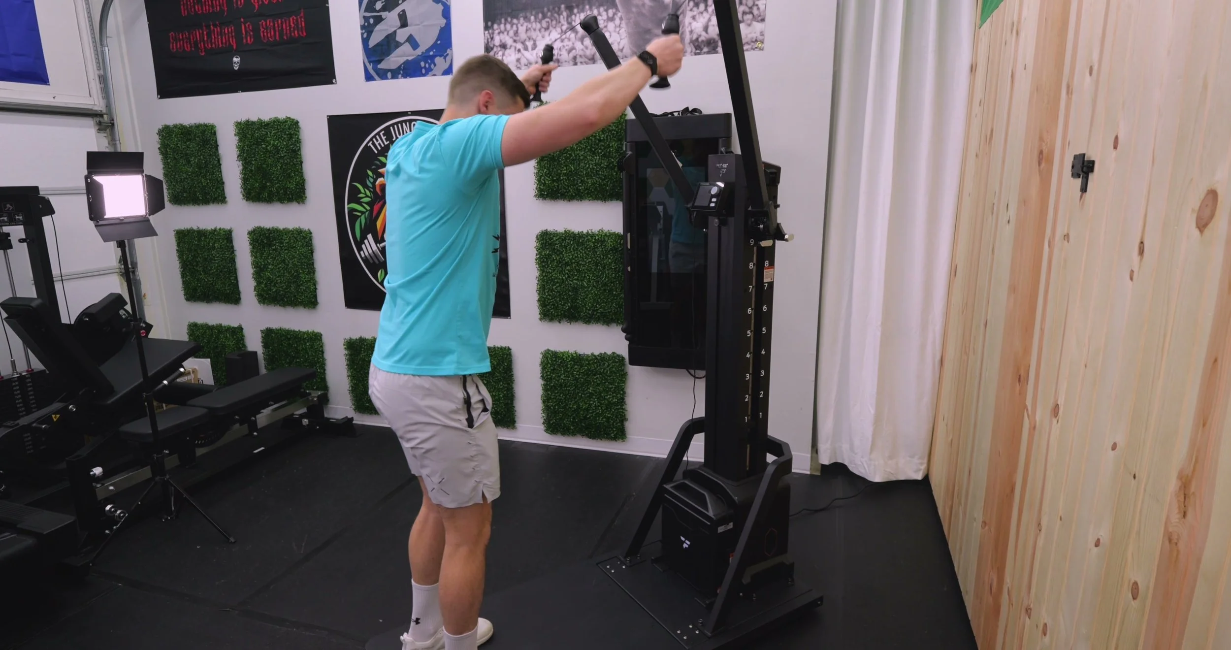 Using the FitTransformer Titan in SkiErg mode