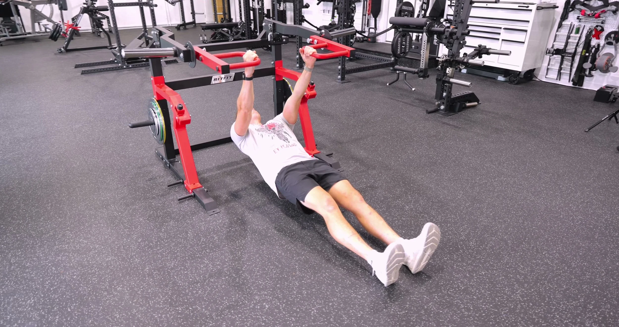 Using the RitFit Gorilla for back rows without a bench