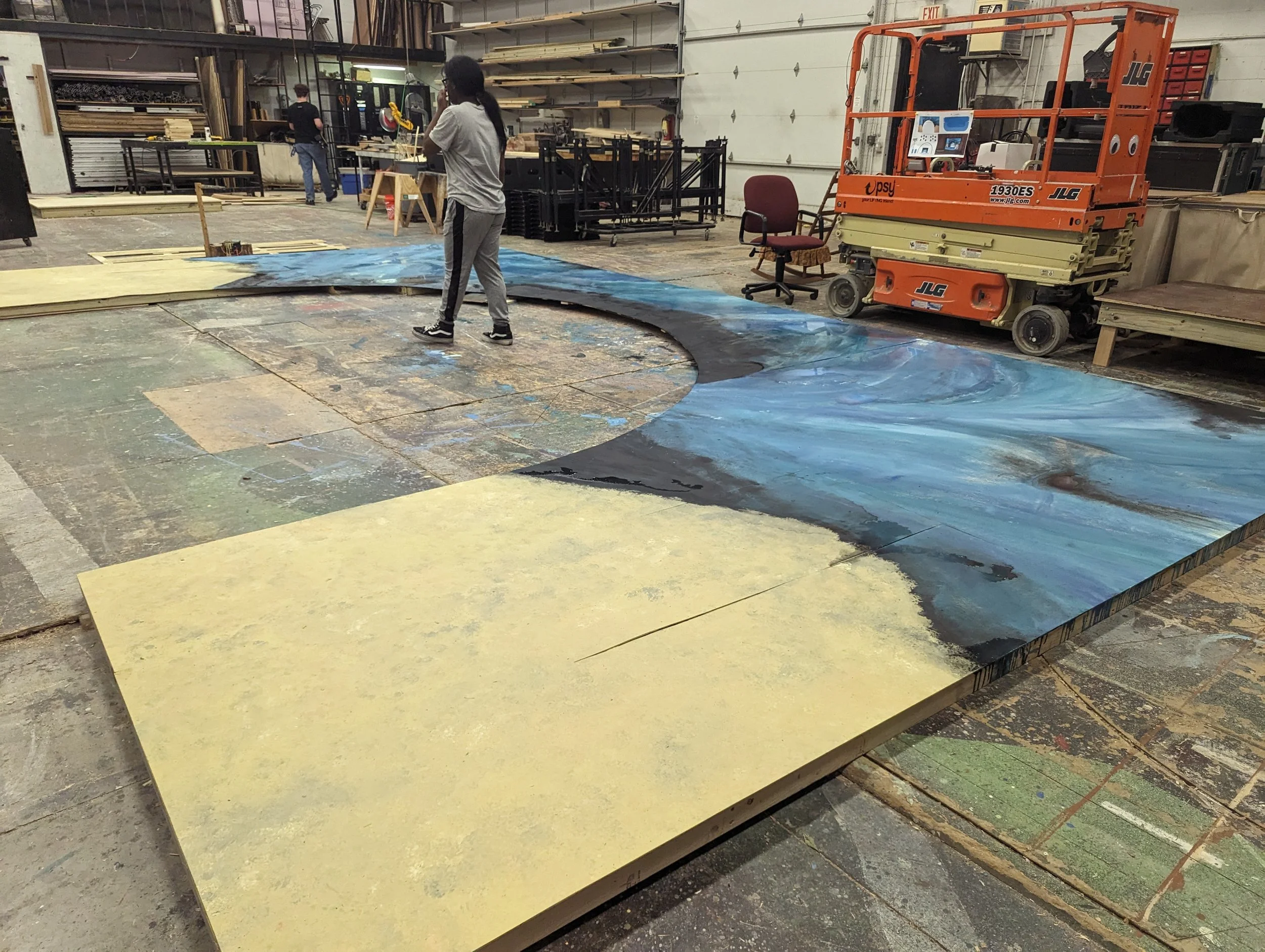 First treatment complete