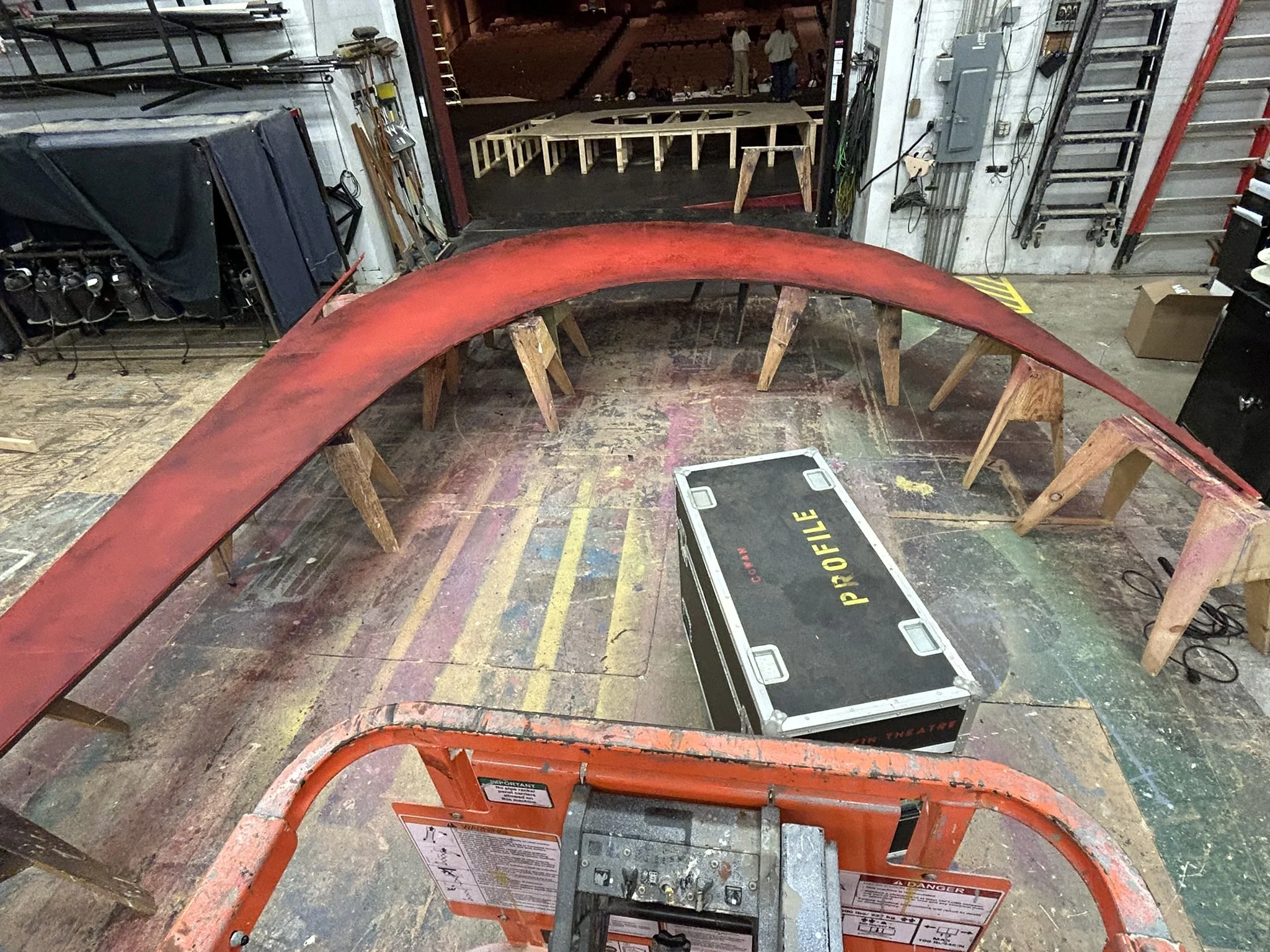 Back swooshes blending