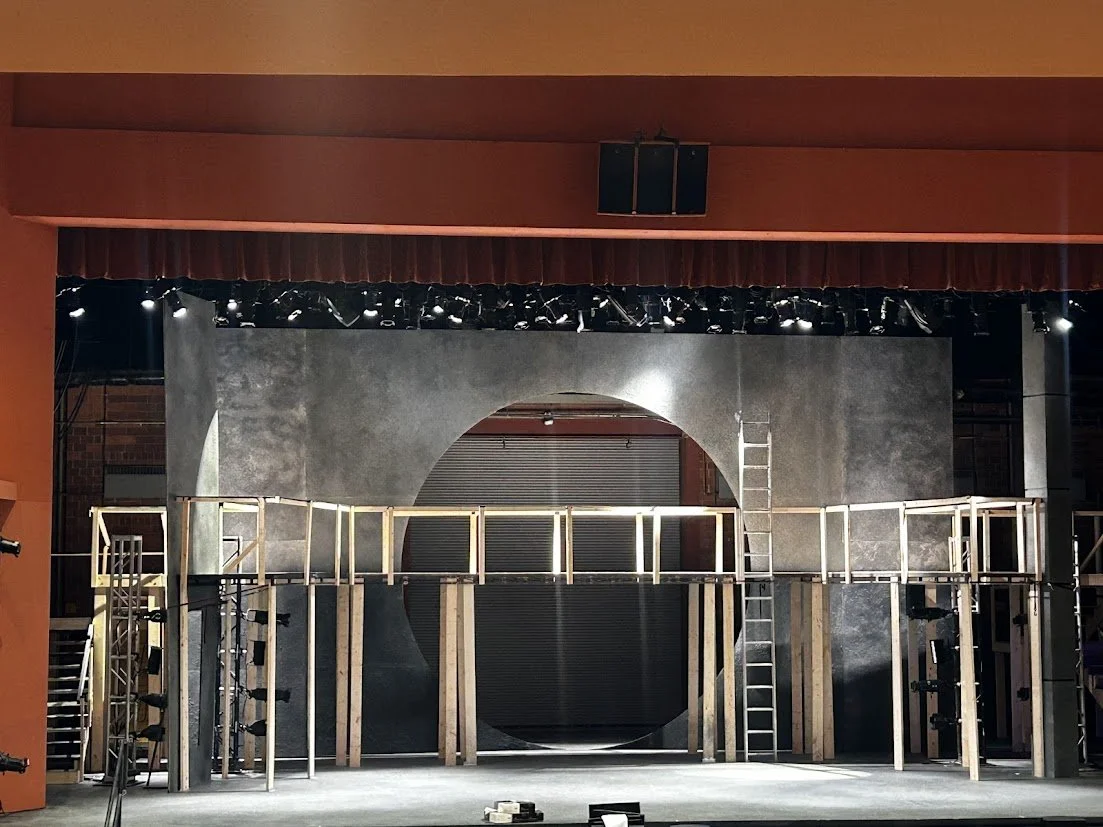 Load-in process photo