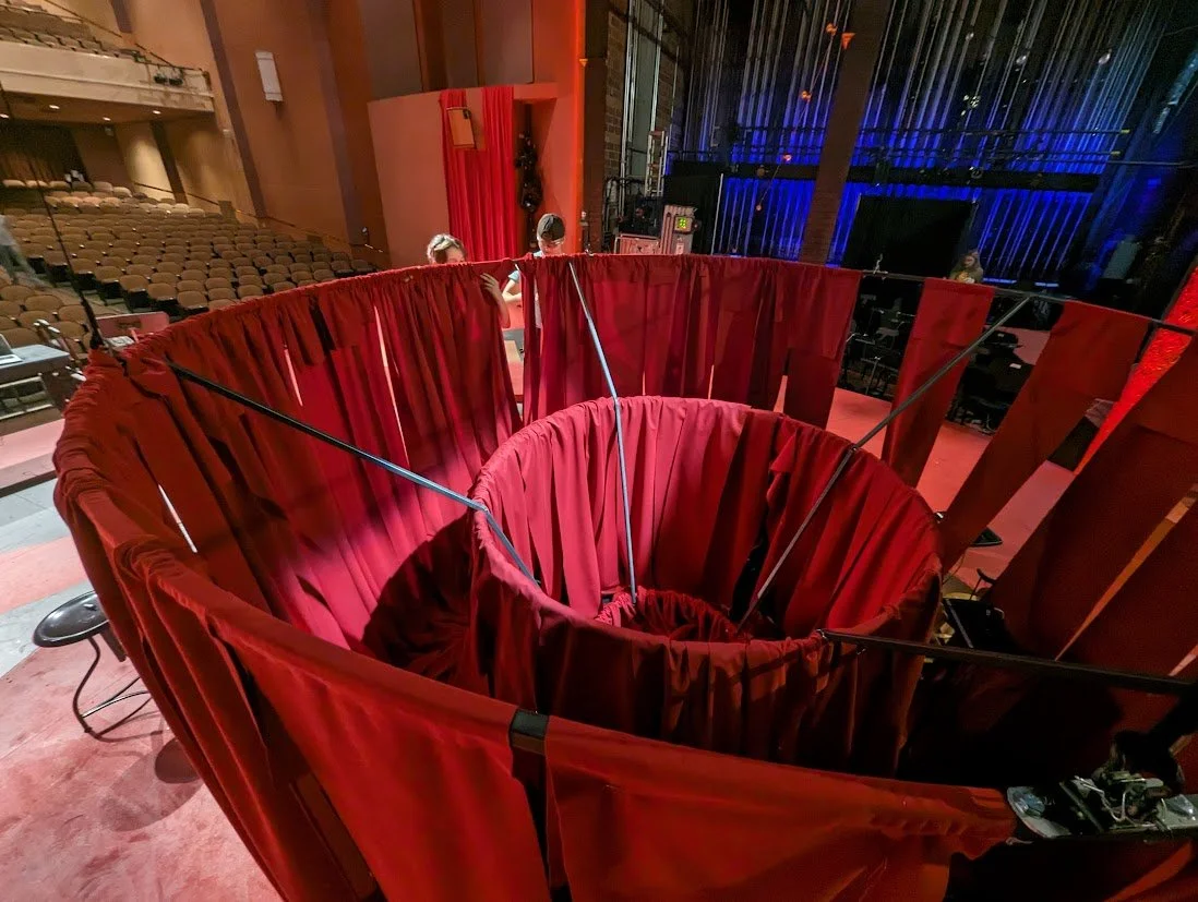 The Comet under construction