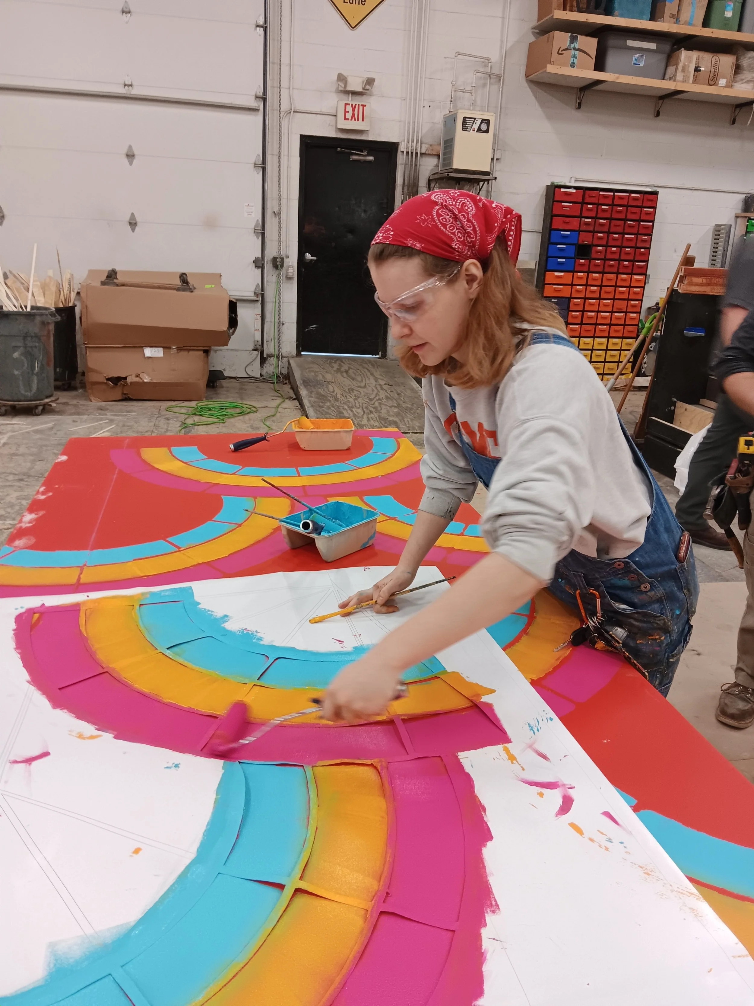 Demonstrating how to use stencil to workers