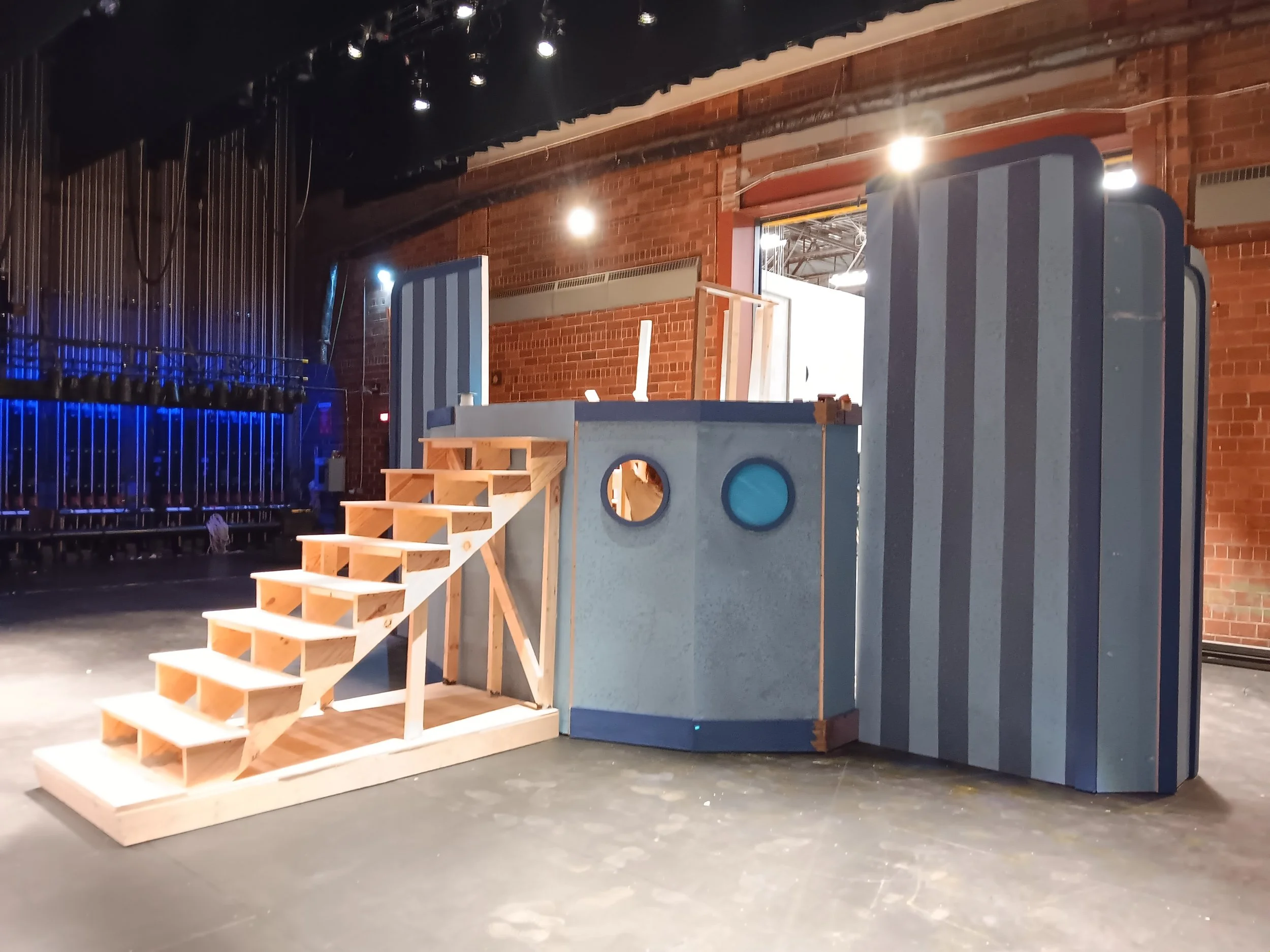 Image showing where the ship disconnects