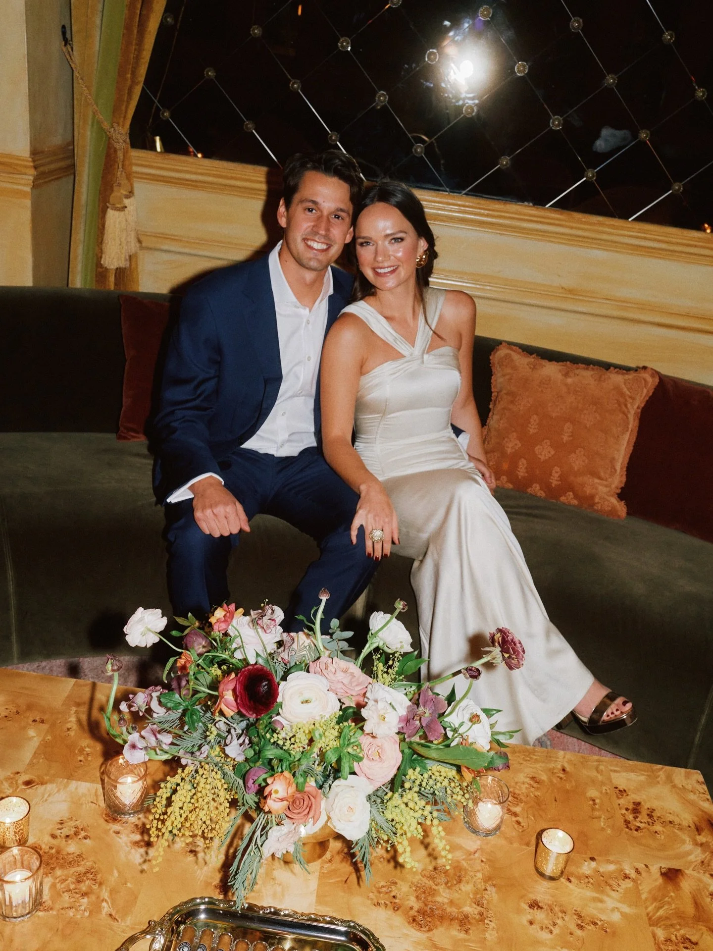 Annie &amp; Dutch&rsquo;s NYC engagement party ✨ And so begins the countdown to Spain! 

Annie wears 90s Dolce &amp; Gabbana from @albrightfashionlibrary 

Styled by @oliviaivey 

#vintagedolceandgabbana #engagementpartylook #bridalstyle #oibstyle #b