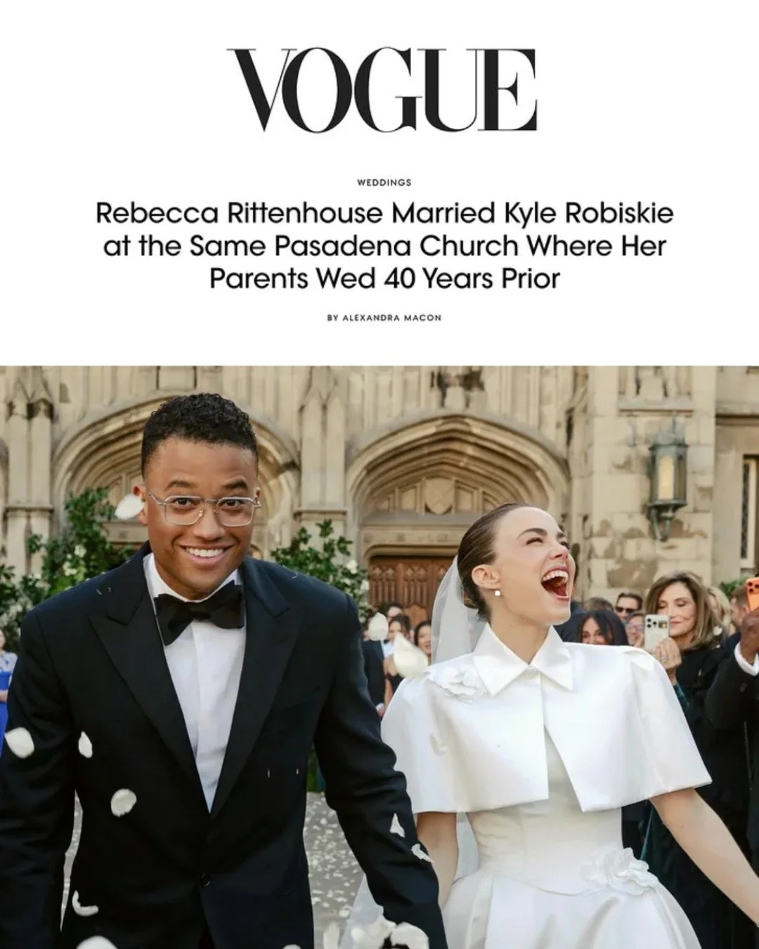 Thank you, Alexandra Macon, @vogueweddings @voguemagazine for the incredible feature! 

Grateful to @overthemoon and @vogueaustralia for also sharing the beautiful wedding details.

Read the full article at Vogue.com ✨

Planning @studiosully 
Photogr
