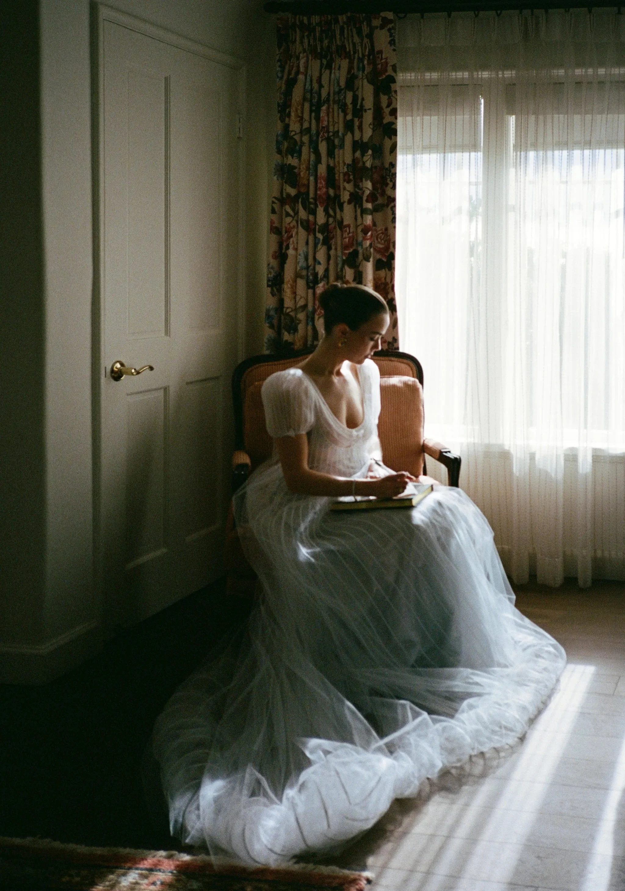 Rebecca gets ready for her ceremony in Honor NYC