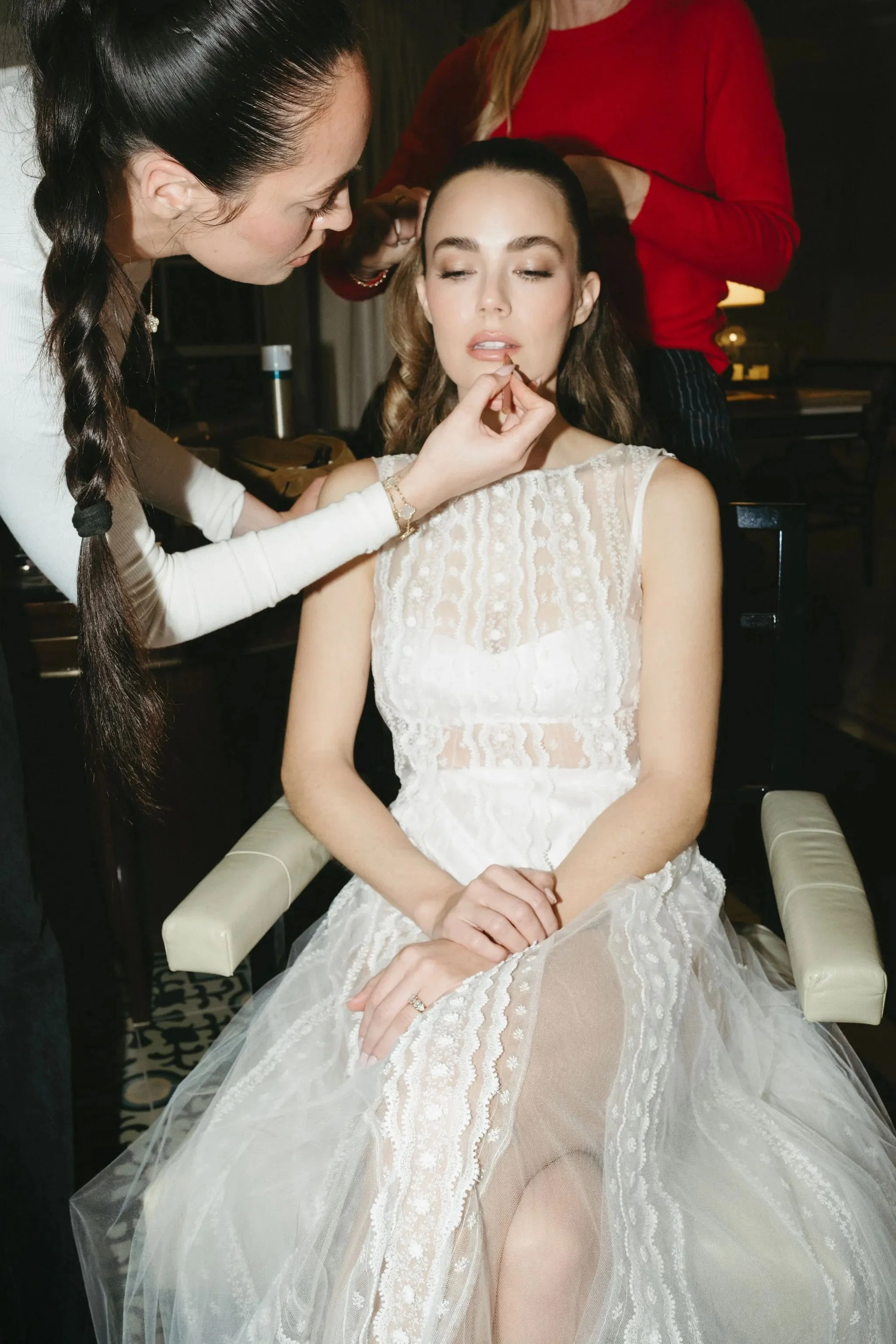Rebecca gets ready for her Welcome Party in Honor NYC 