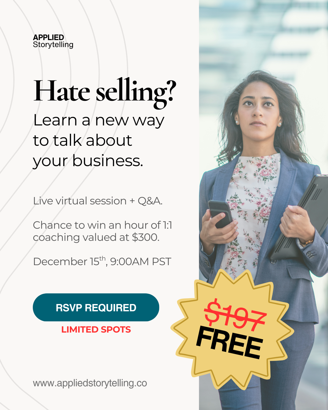 Hate Selling? Learn a New Way to Talk About Your Business