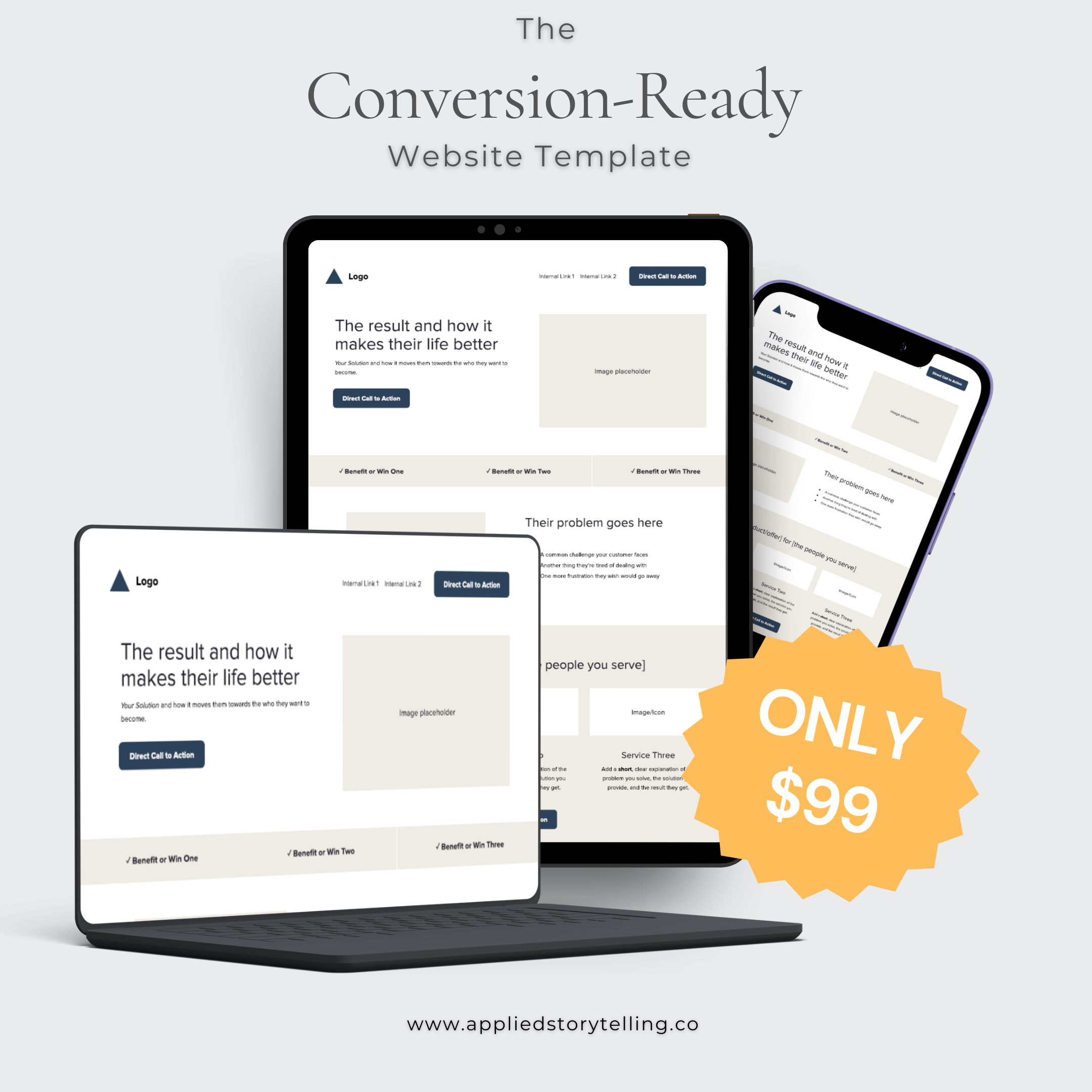 The Conversion-Ready Website Template
