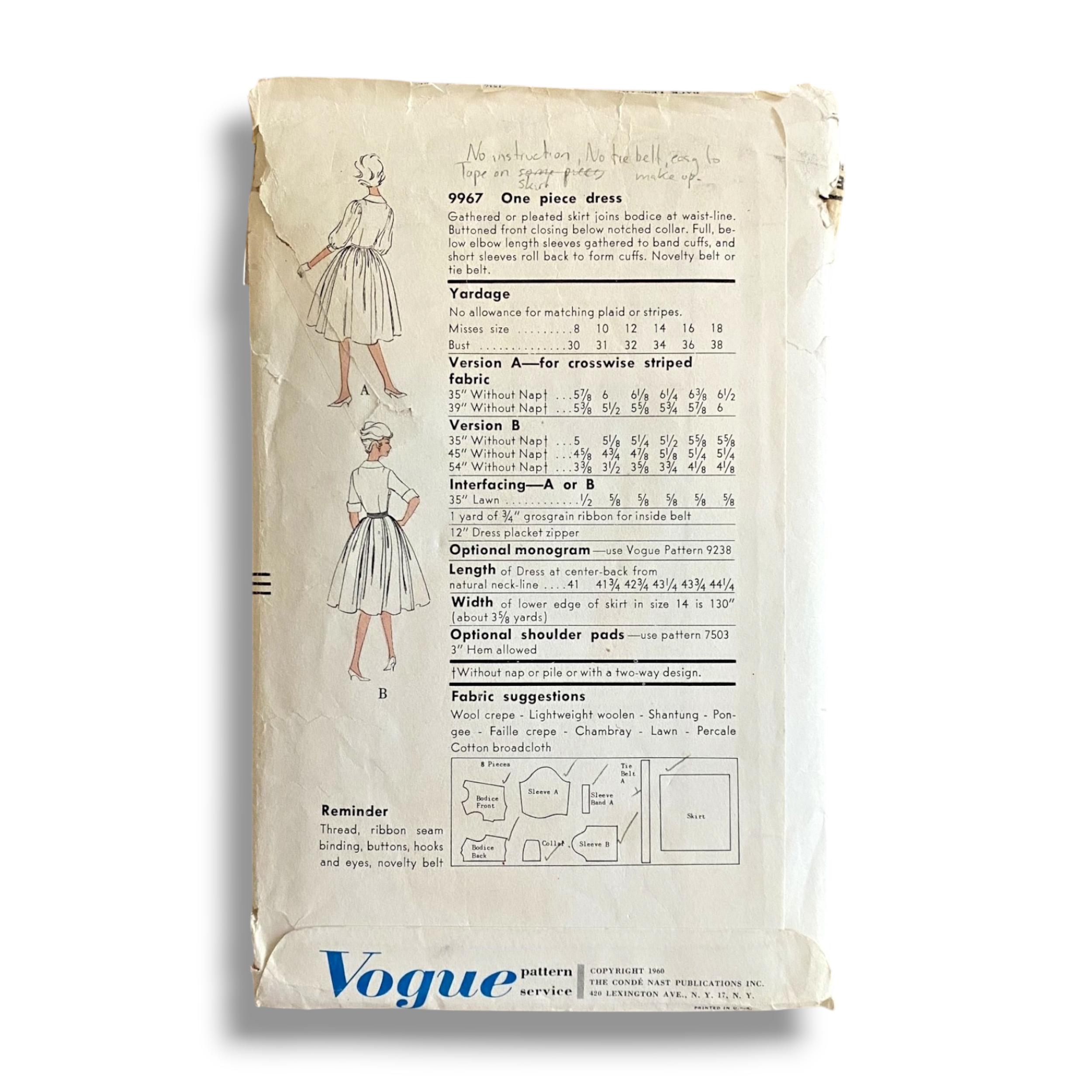 Vogue 9967, 60s Dress, Size 16:36:38, Cut, Vintage Sewing Pattern1.PNG