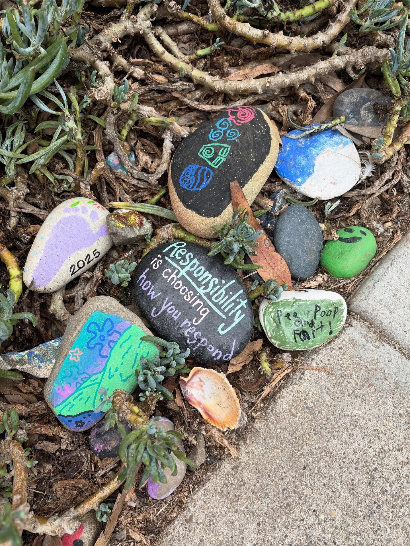 Rock wisdom: &ldquo;Responsibility is choosing how you respond.&rdquo; This reminds me of the quote, &ldquo;Between stimulus and response, there is a space. In that space is our power to choose our response. In our response lies the our growth and fr