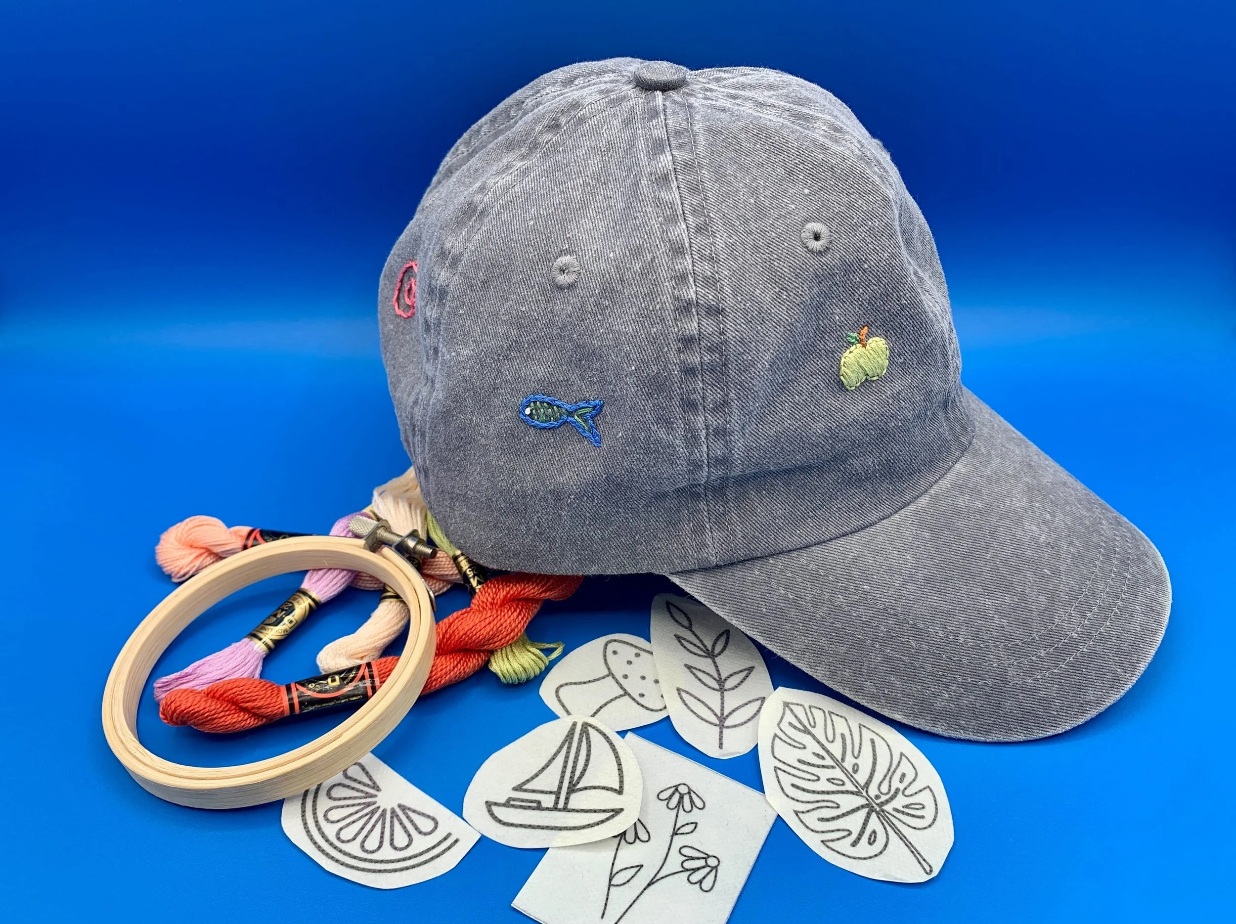 Embroidered Charm Hats
1h 30m | $75