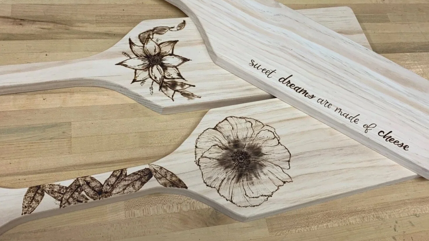 Pyrography
2h | $95