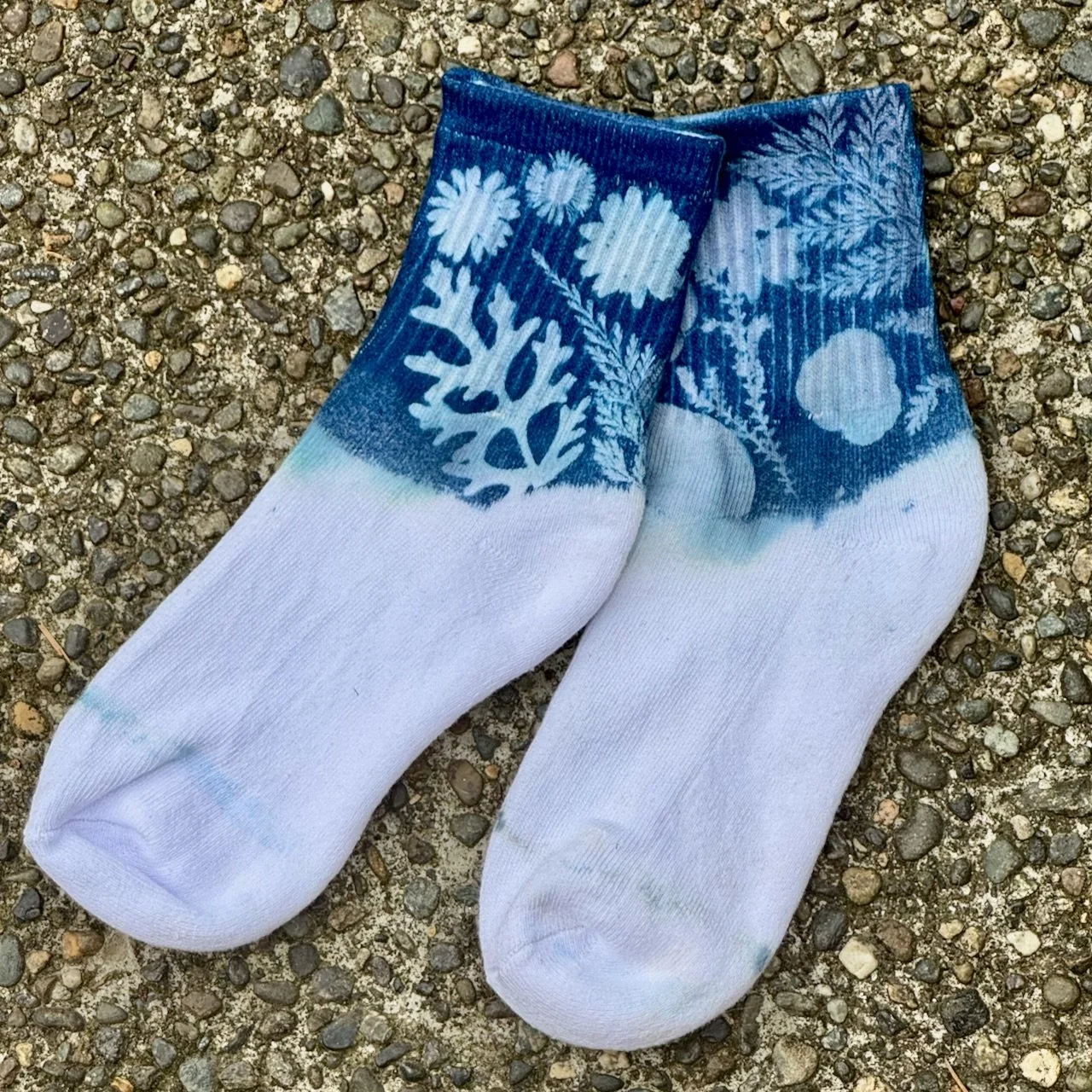 Cyanotype Socks
$45