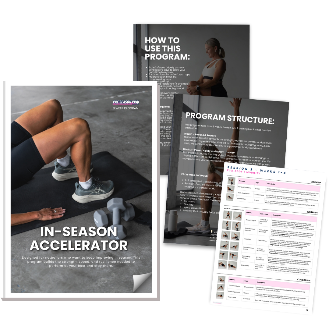 Netball Strength and Conditioning Program