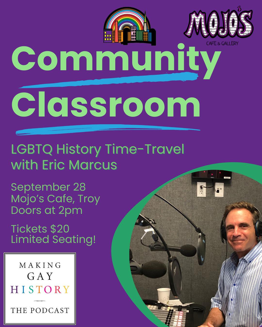 Collar City Pride Presents : Eric Marcus