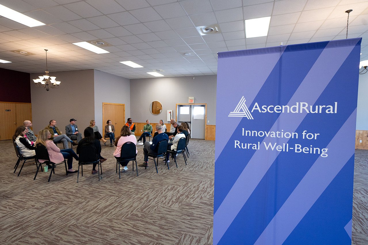 Group of people in a circle