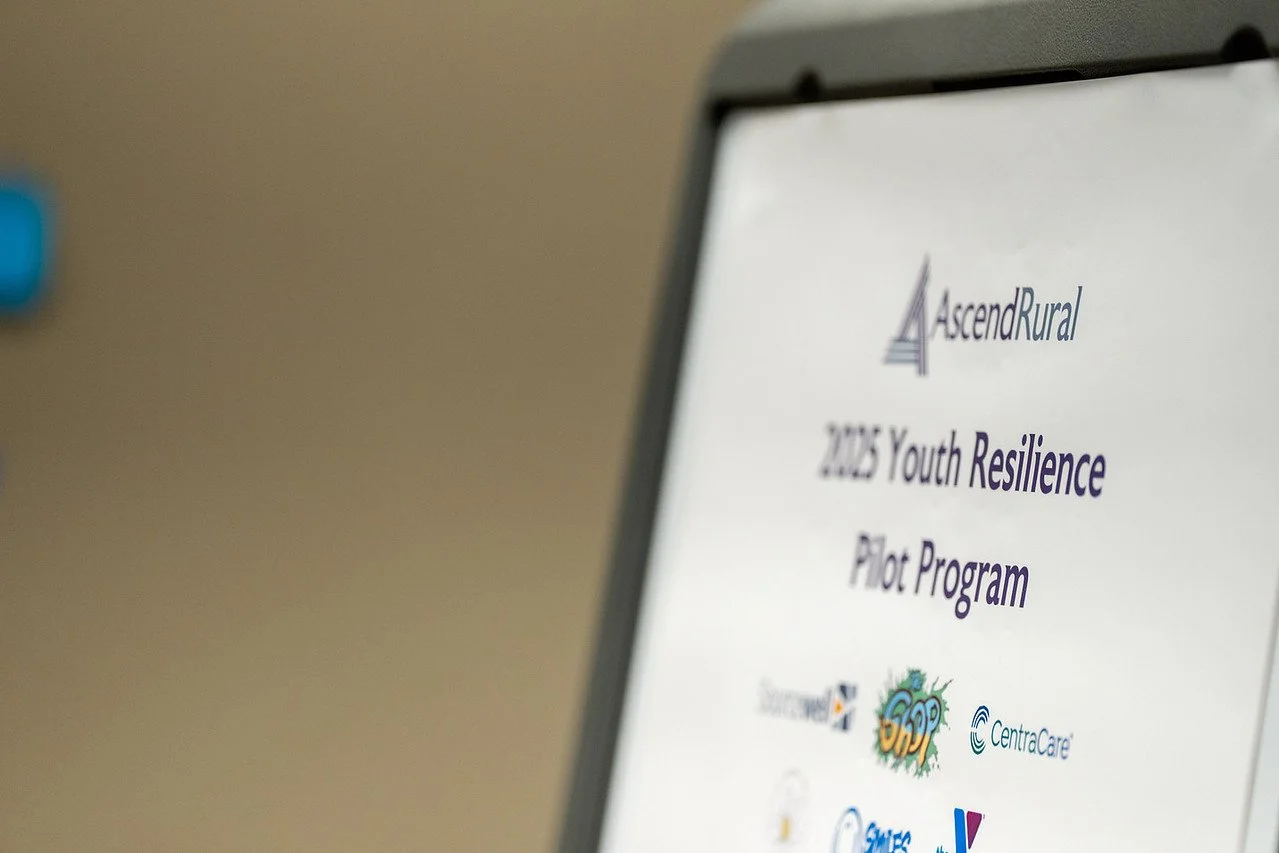 Poster with Youth Resilience program