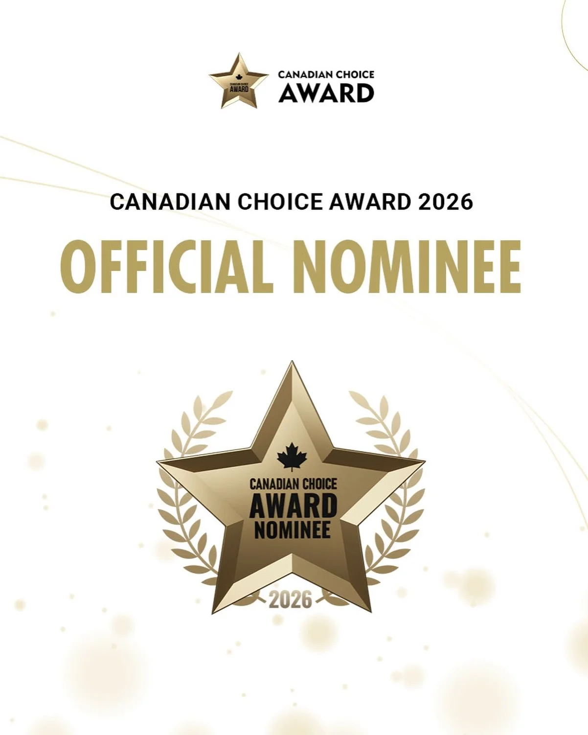 We&rsquo;re thrilled to be recognized as an official nominee in the Tattoo Shops category for the 2026 Canadian Choice Award! A panel is reviewing nominees to determine the top 3 finalists in each category, so we&rsquo;re keeping our fingers crossed!
