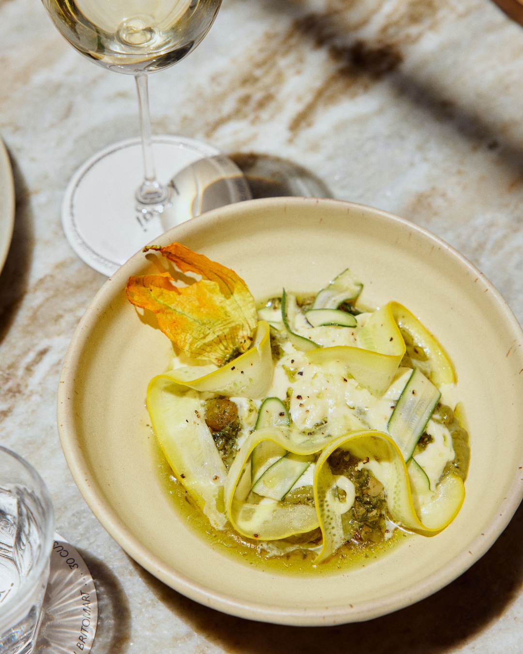 Two-course set-menu for $65pp