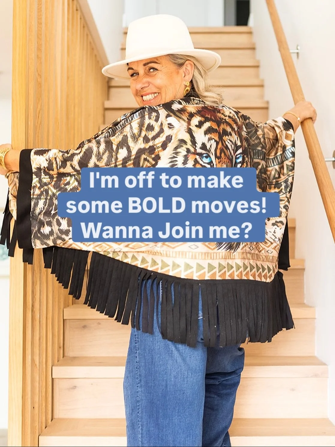 There comes a time in Midlife when we decide to: 
❌STOP playing small
❌STOP compromising on what's important!
❌STOP living up to other people's expectations 
❌STOP worrying about everyone else! 
❌STOP stepping back just in case......
I'm making a f