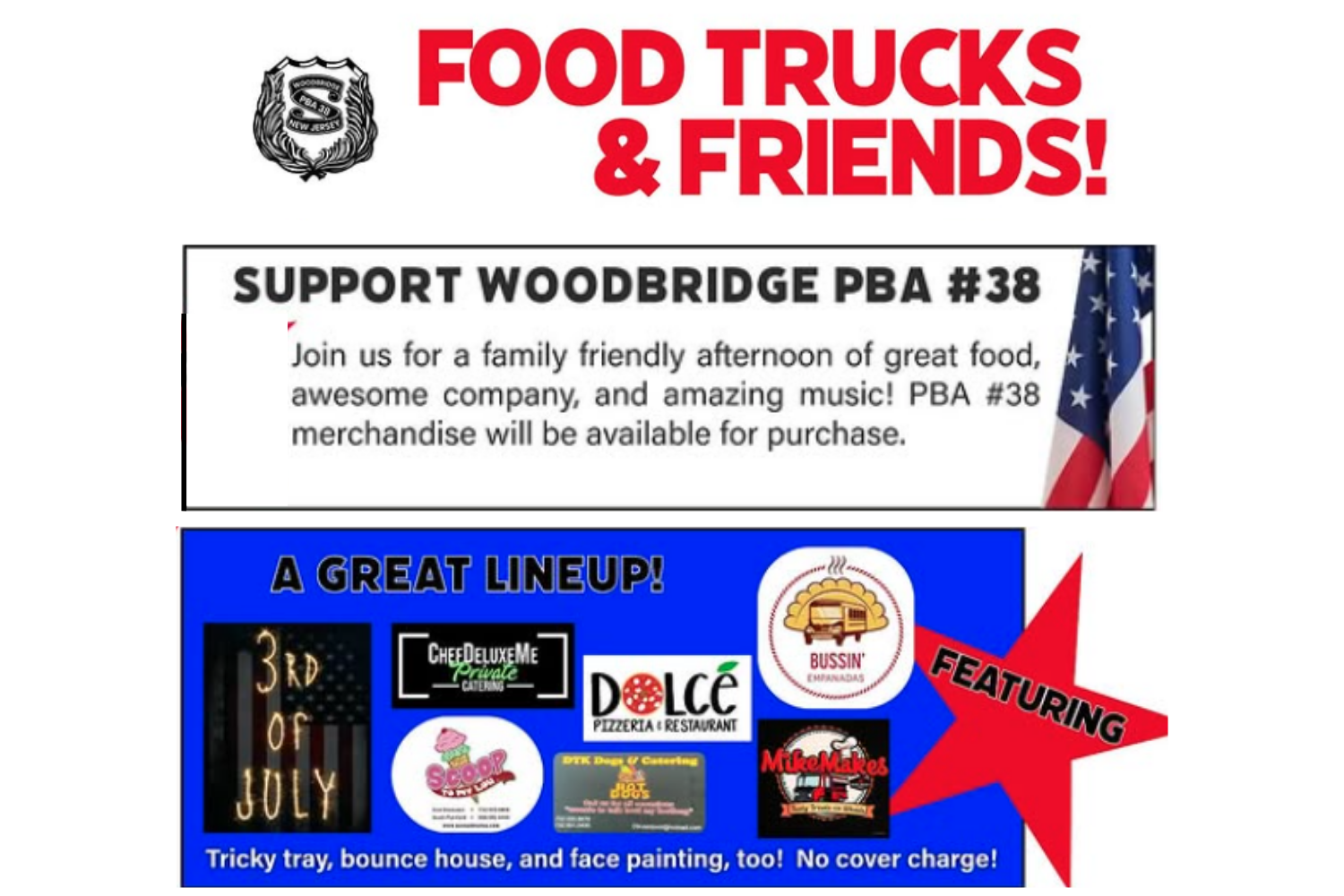 Woodbridge PBA: Food Trucks and Friends