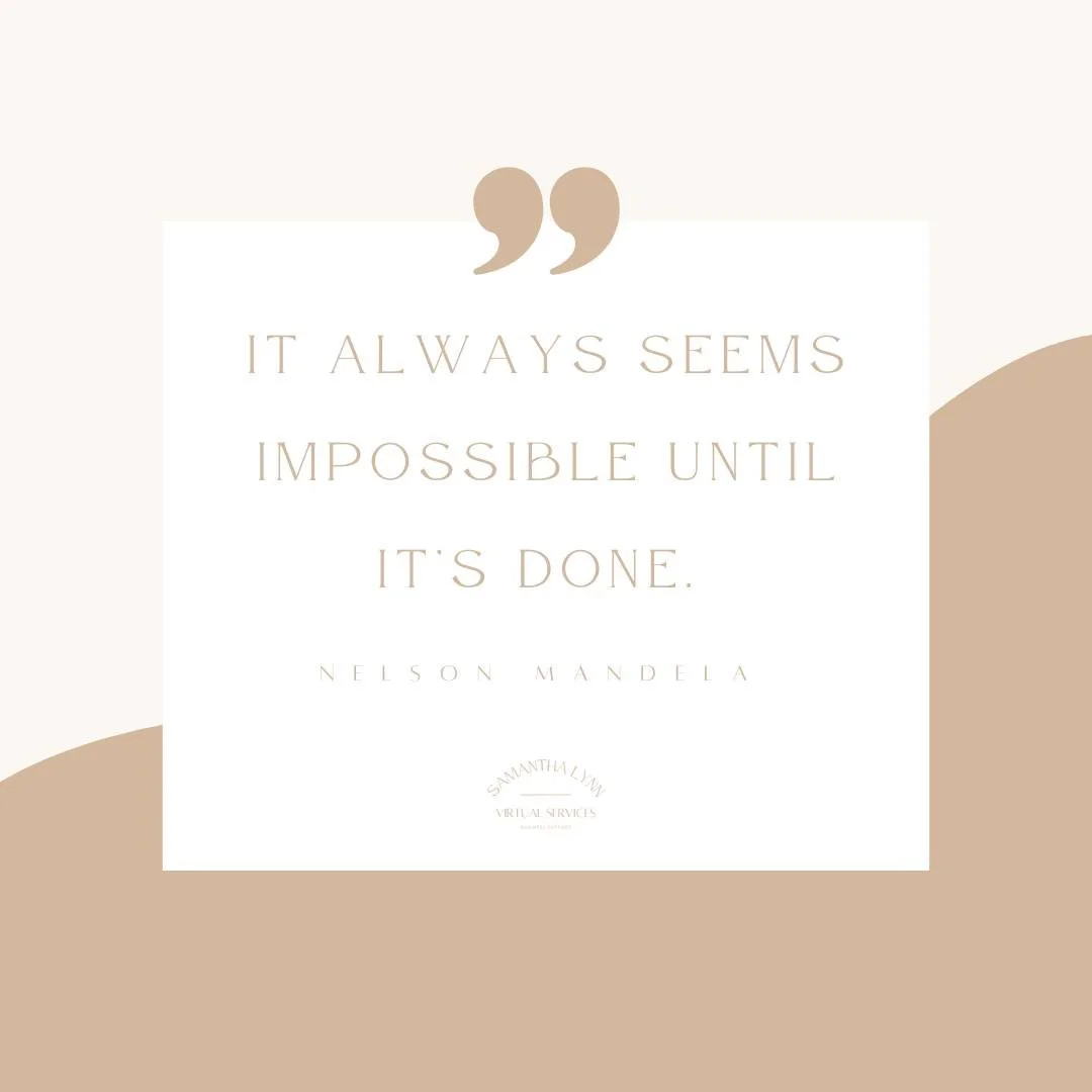 What felt overwhelming on Monday is already behind you! Progress isn&rsquo;t always loud. Sometimes it looks like emails answered, calendars synced, and projects quietly moving forward. ✔️ 

#VirtualAssistant  #SmallWinsBigImpact  #WorkSmarter #KeepG